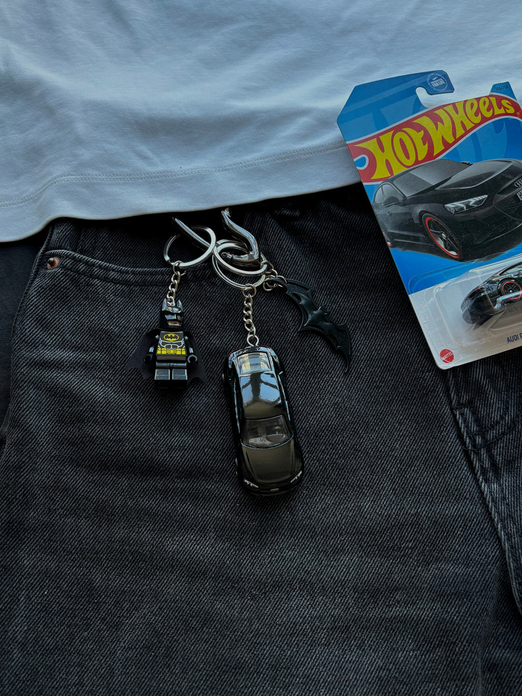 Hot Wheels keychain Audi RS E-Tron GT