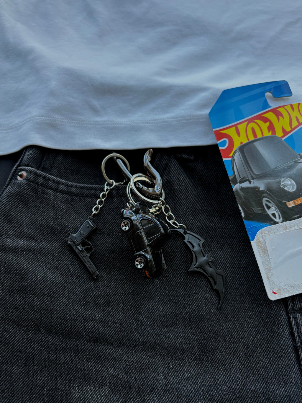 Hot Wheels keychain Porsche 911 GT3