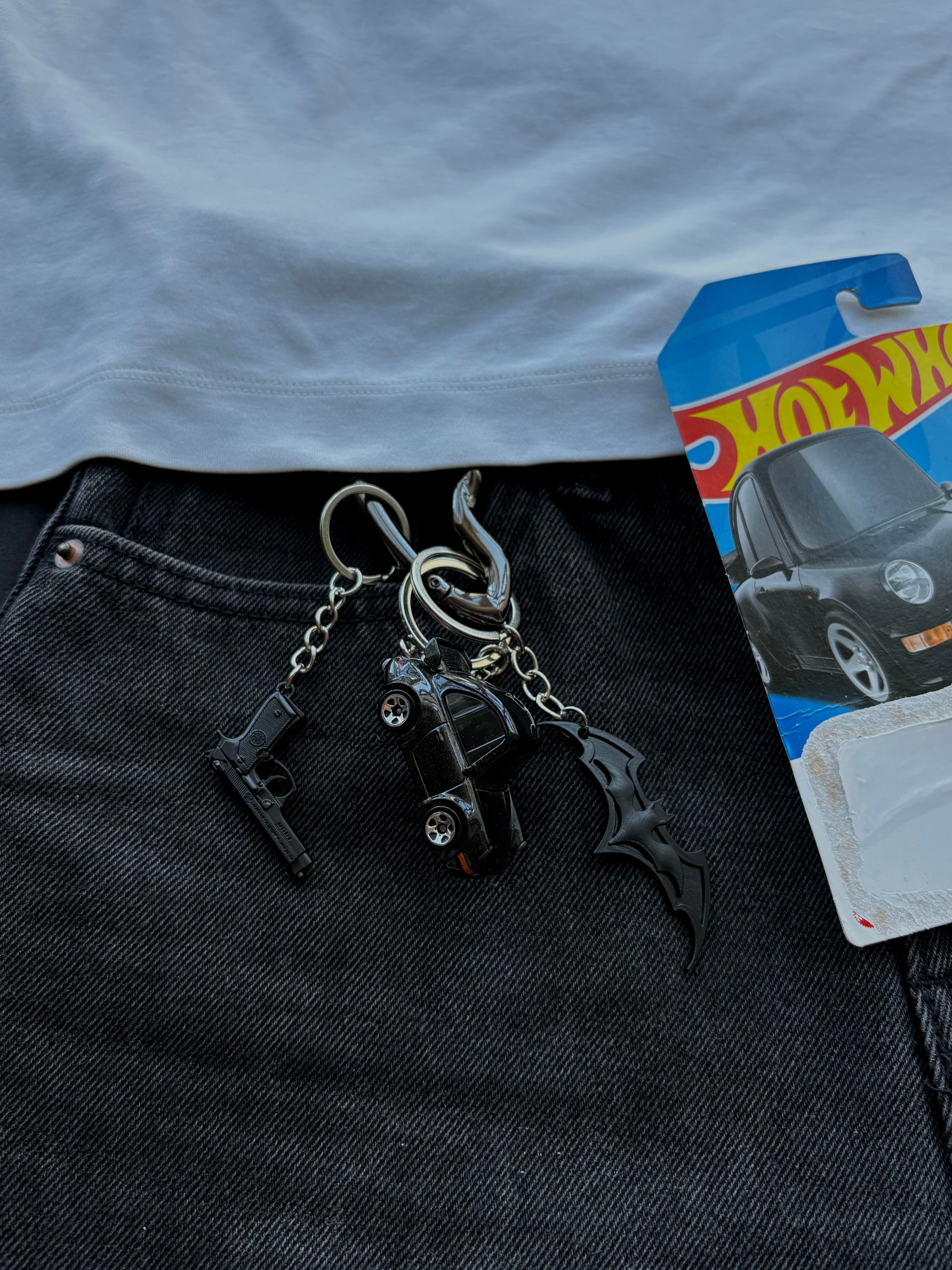 Hot Wheels keychain Porsche 911 GT3
