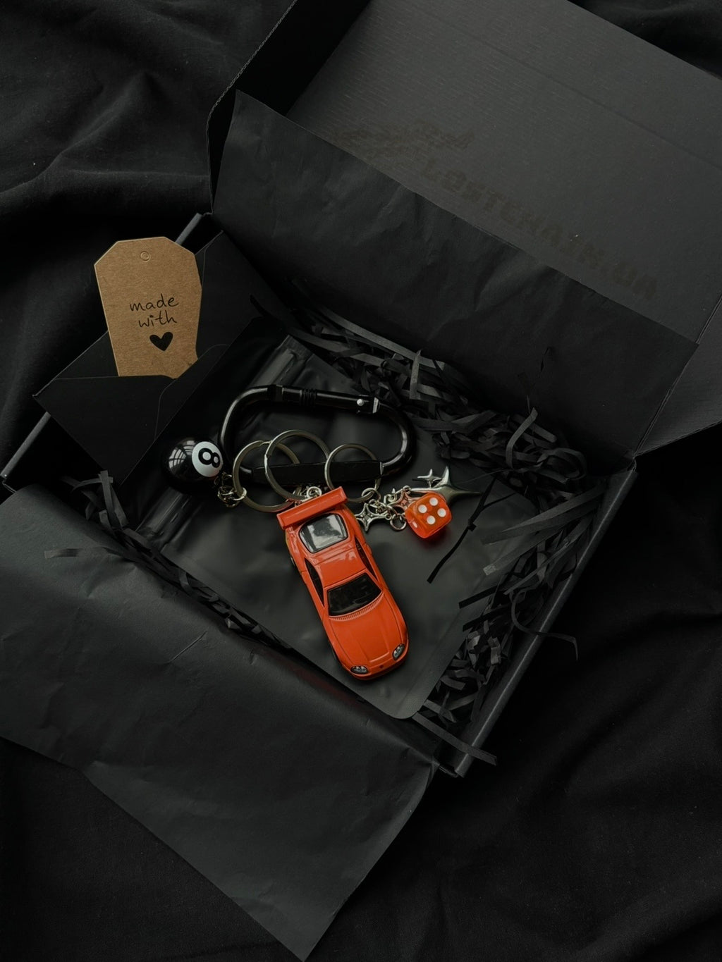 Hot Wheels keychain Toyota Supra "Fast and Furious Series"