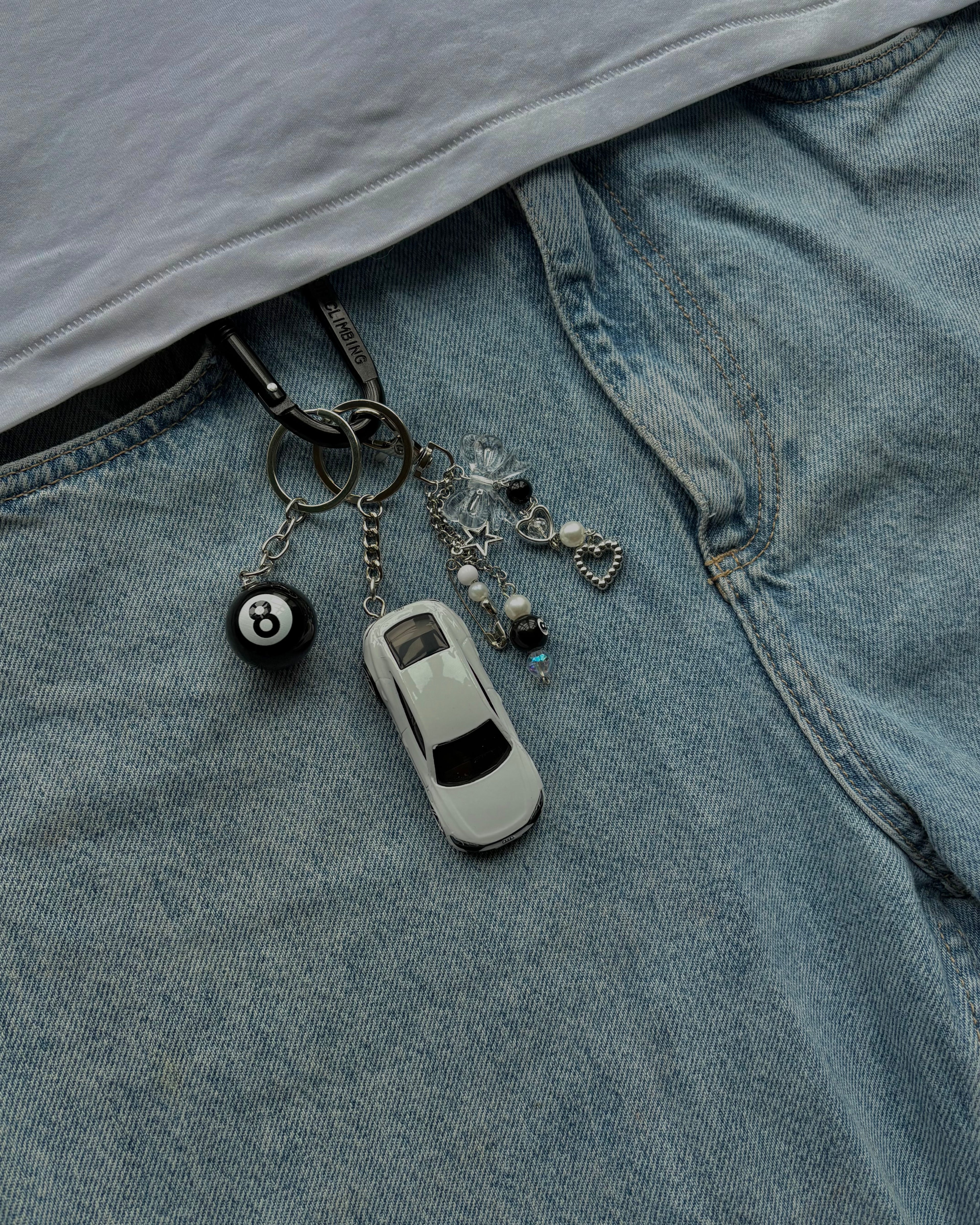 Hot Wheels keychain Audi RS E-tron GT