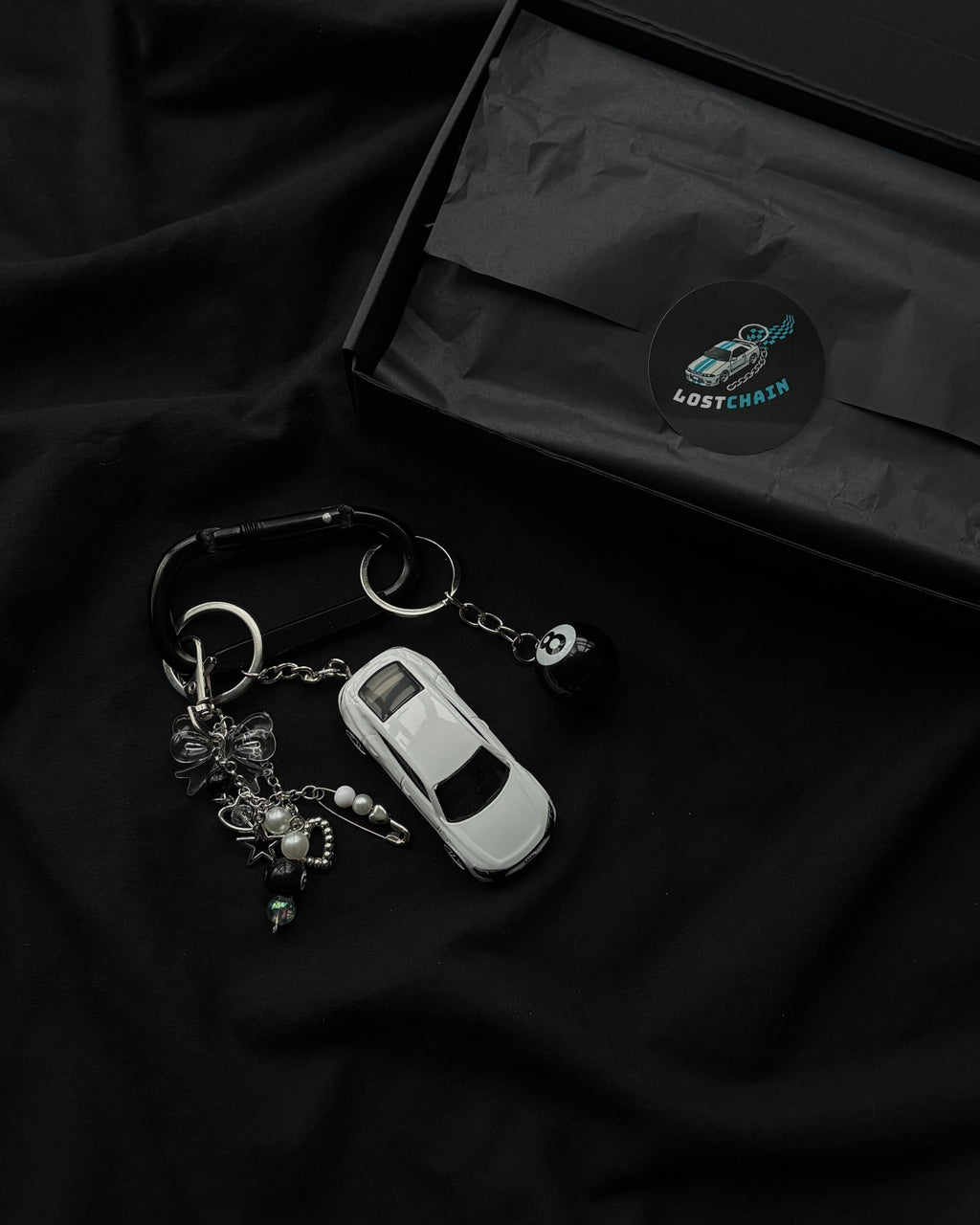 Hot Wheels keychain Audi RS E-tron GT