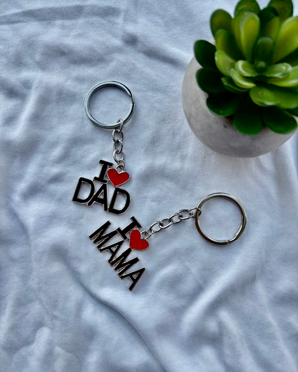 Accessories "I love dad/mama"