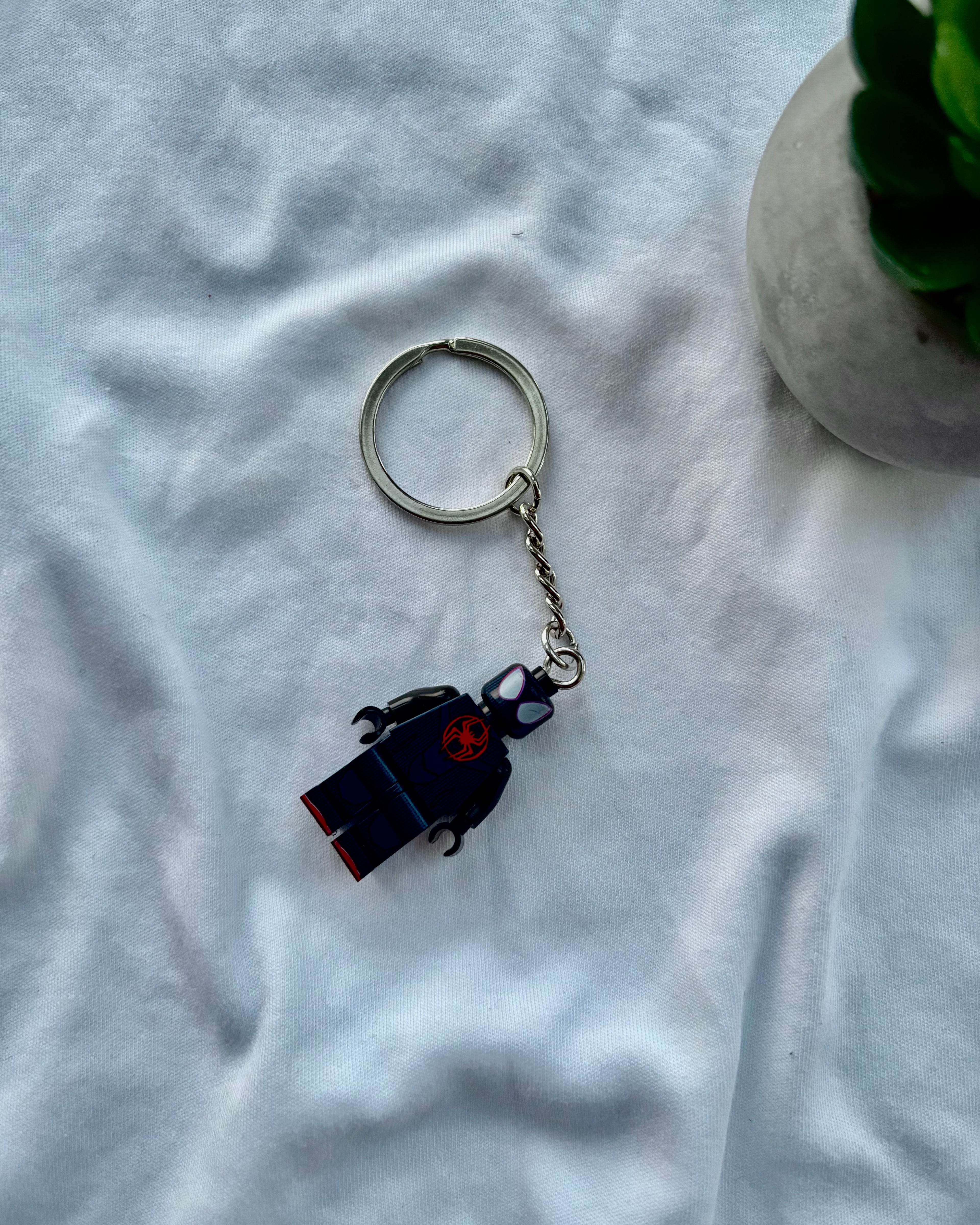 Brick figures keychains