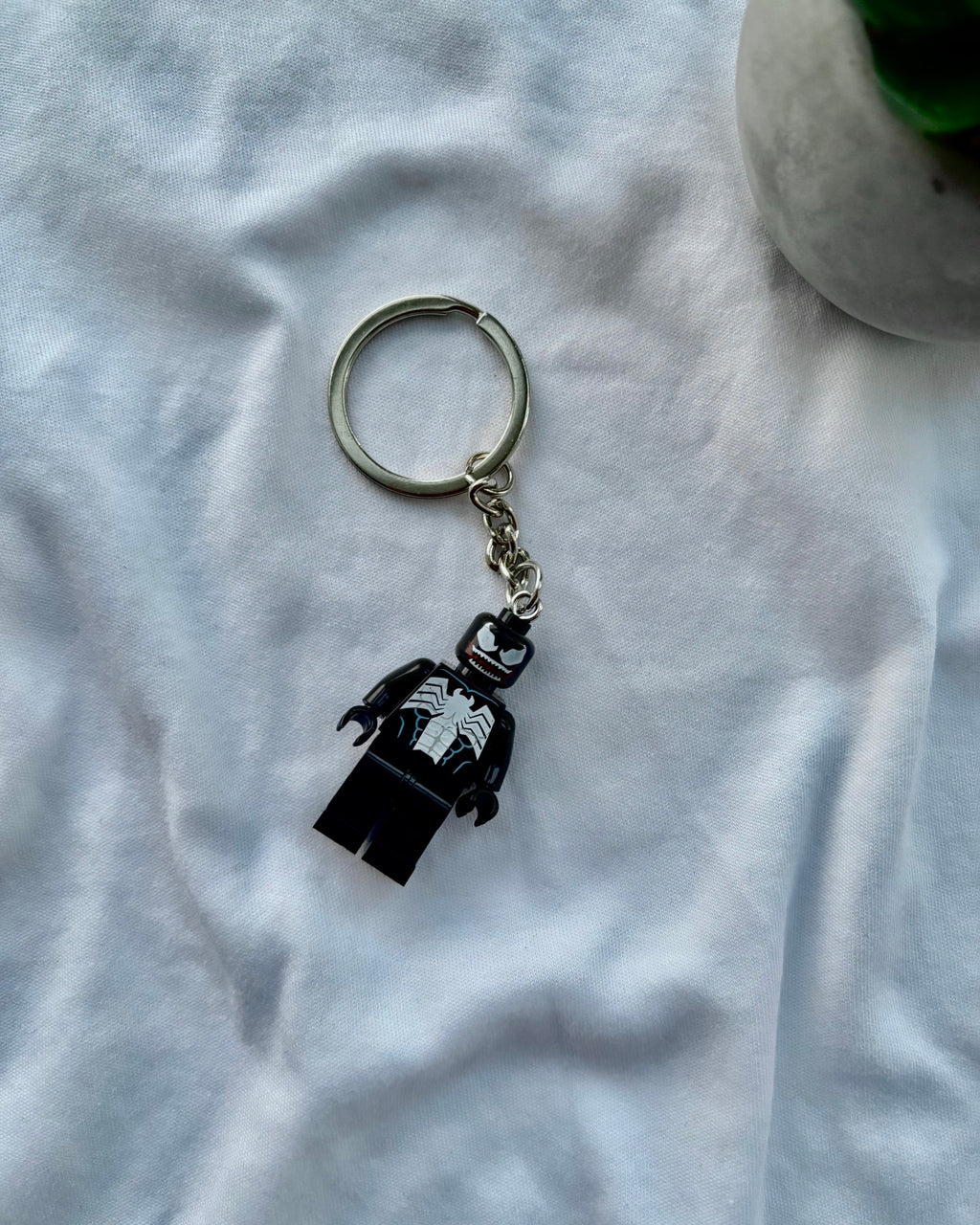 Brick figures keychains