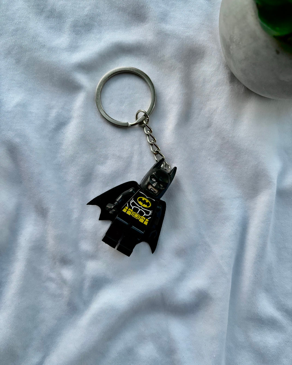 Brick figures keychains