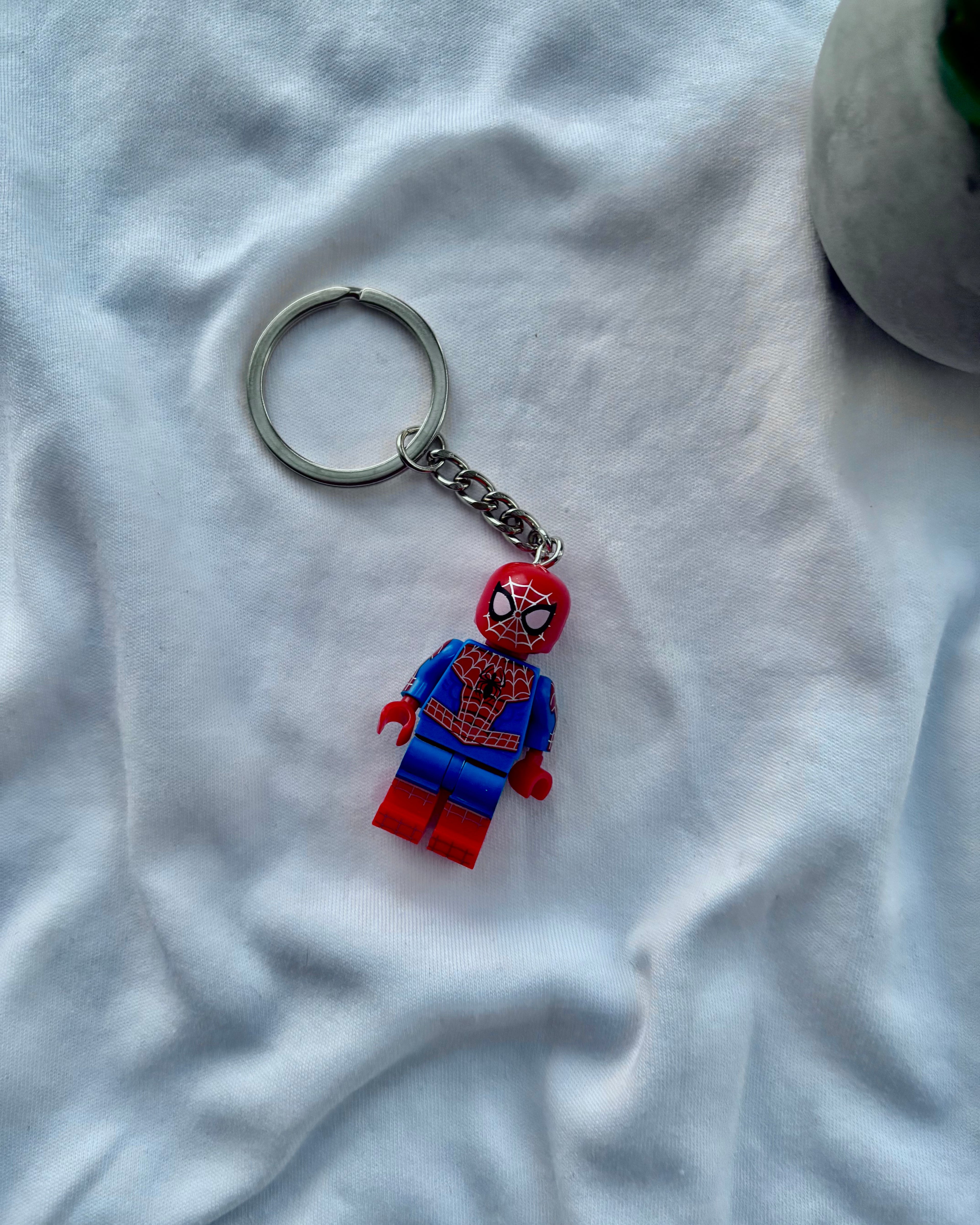Brick figures keychains