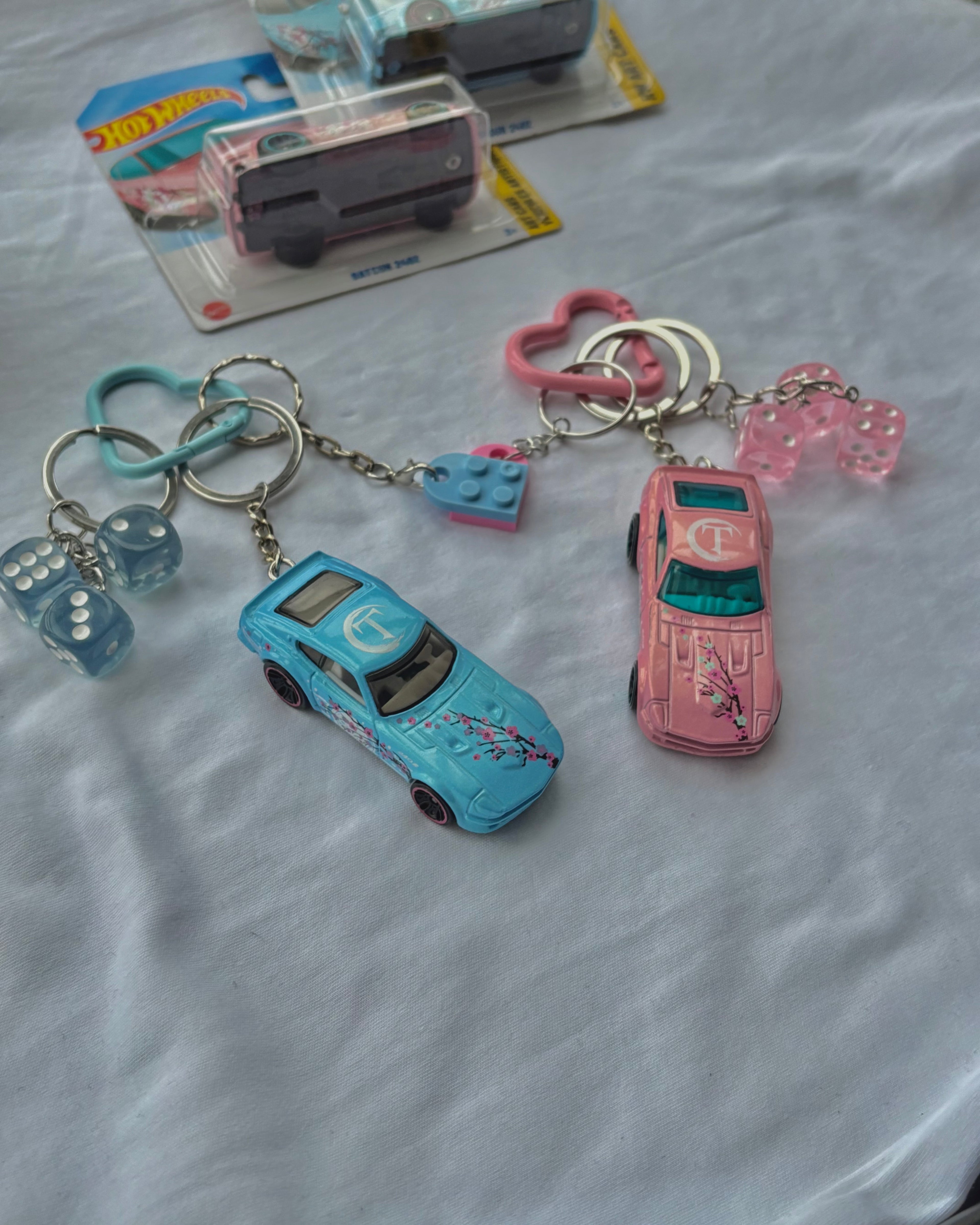 Couple arizona keychains (Datsun 240Z)