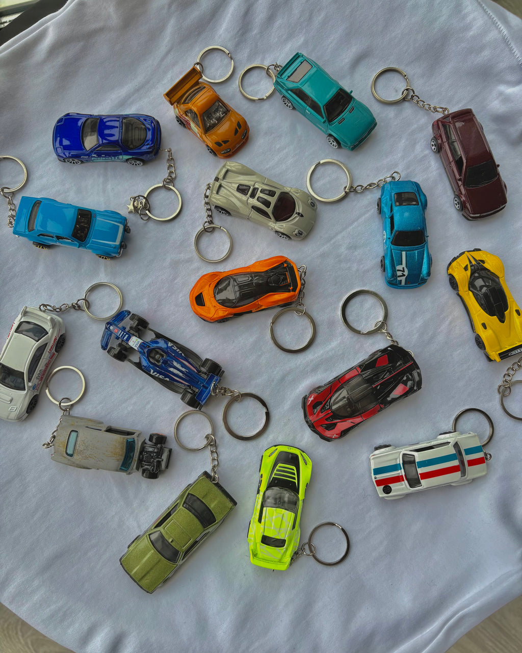 Hot Wheels keychains (BMW; Fast&Furious; Audi; Porsche; Mclaren etc)