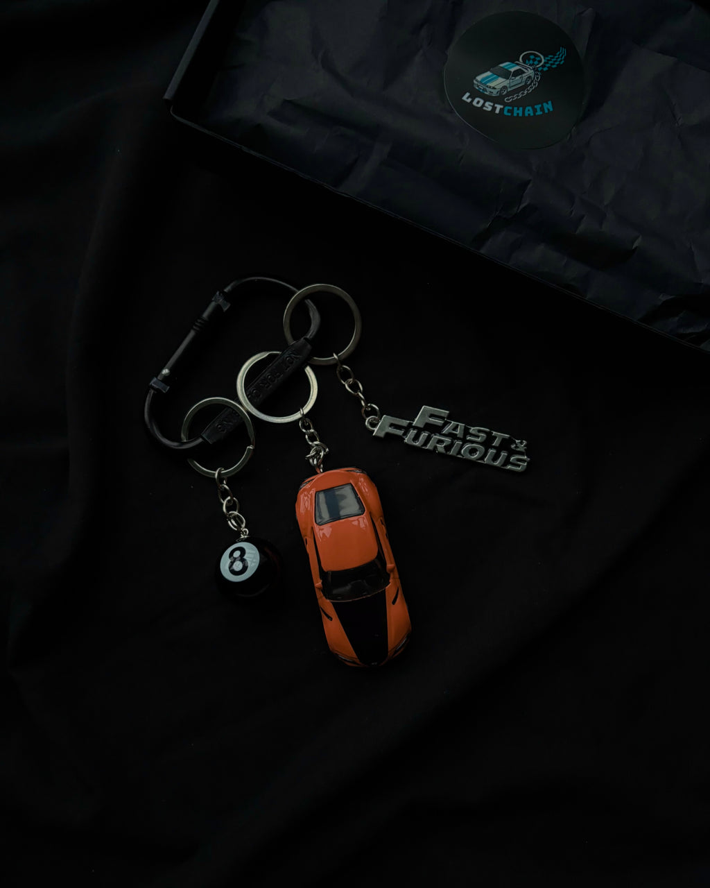 Hot Wheels Premium keychain Toyota GR Supra