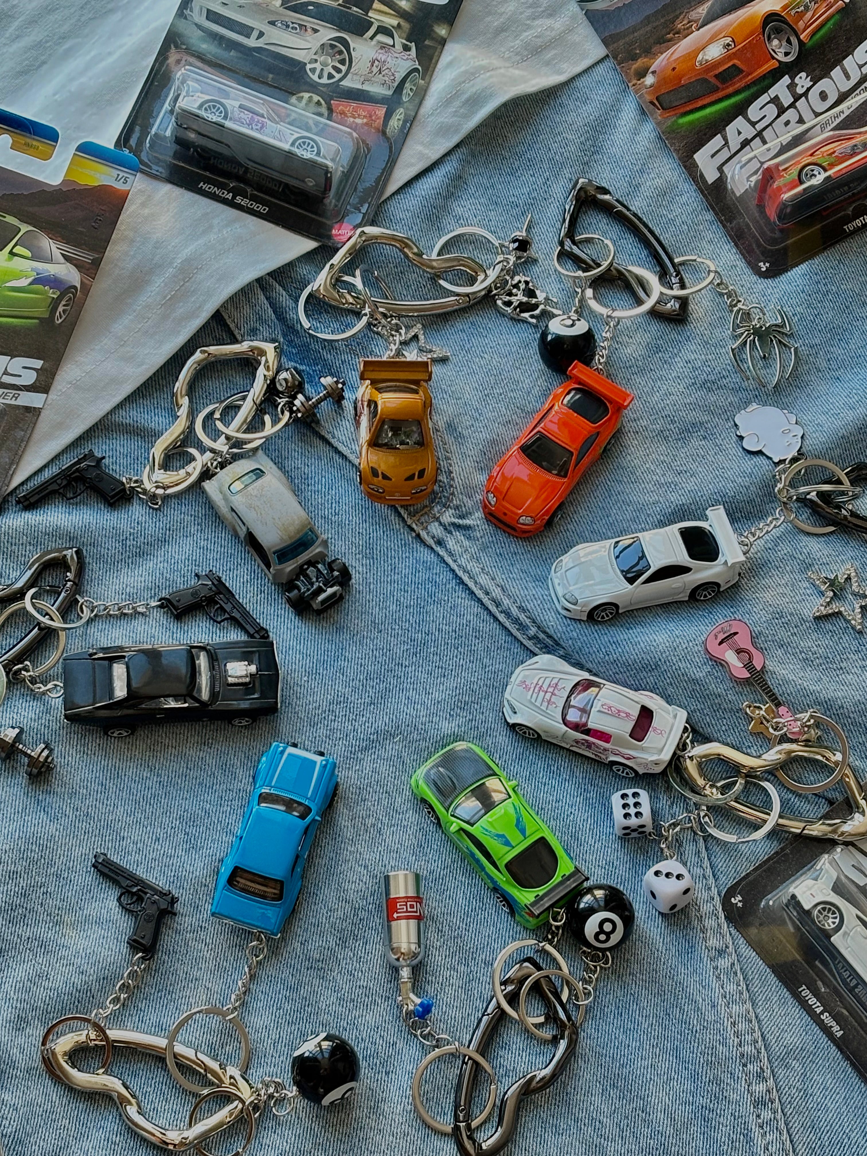 Fast and Furious keychains