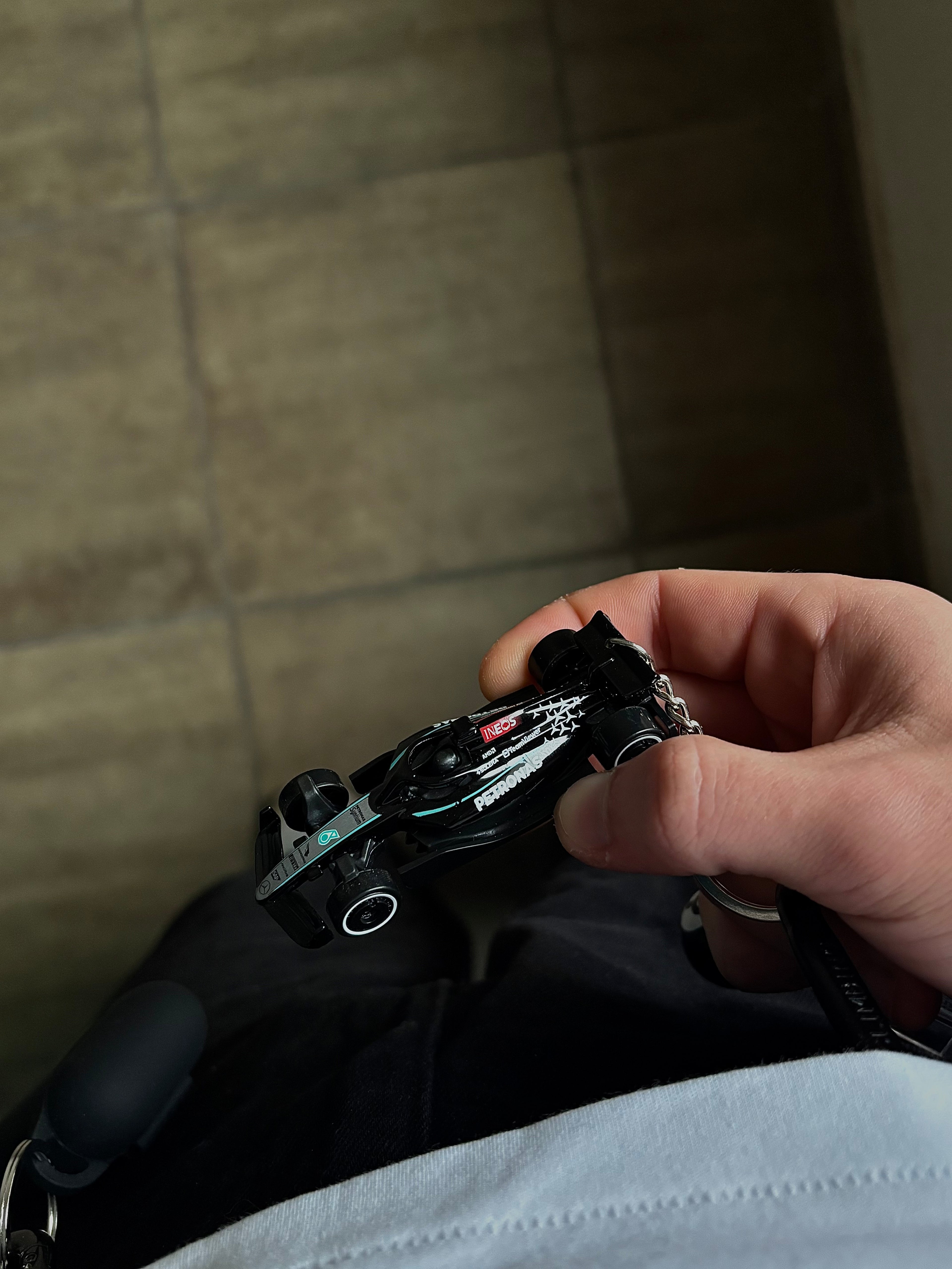 Hot Wheels keychain Formula 1 Mercedes-AMG