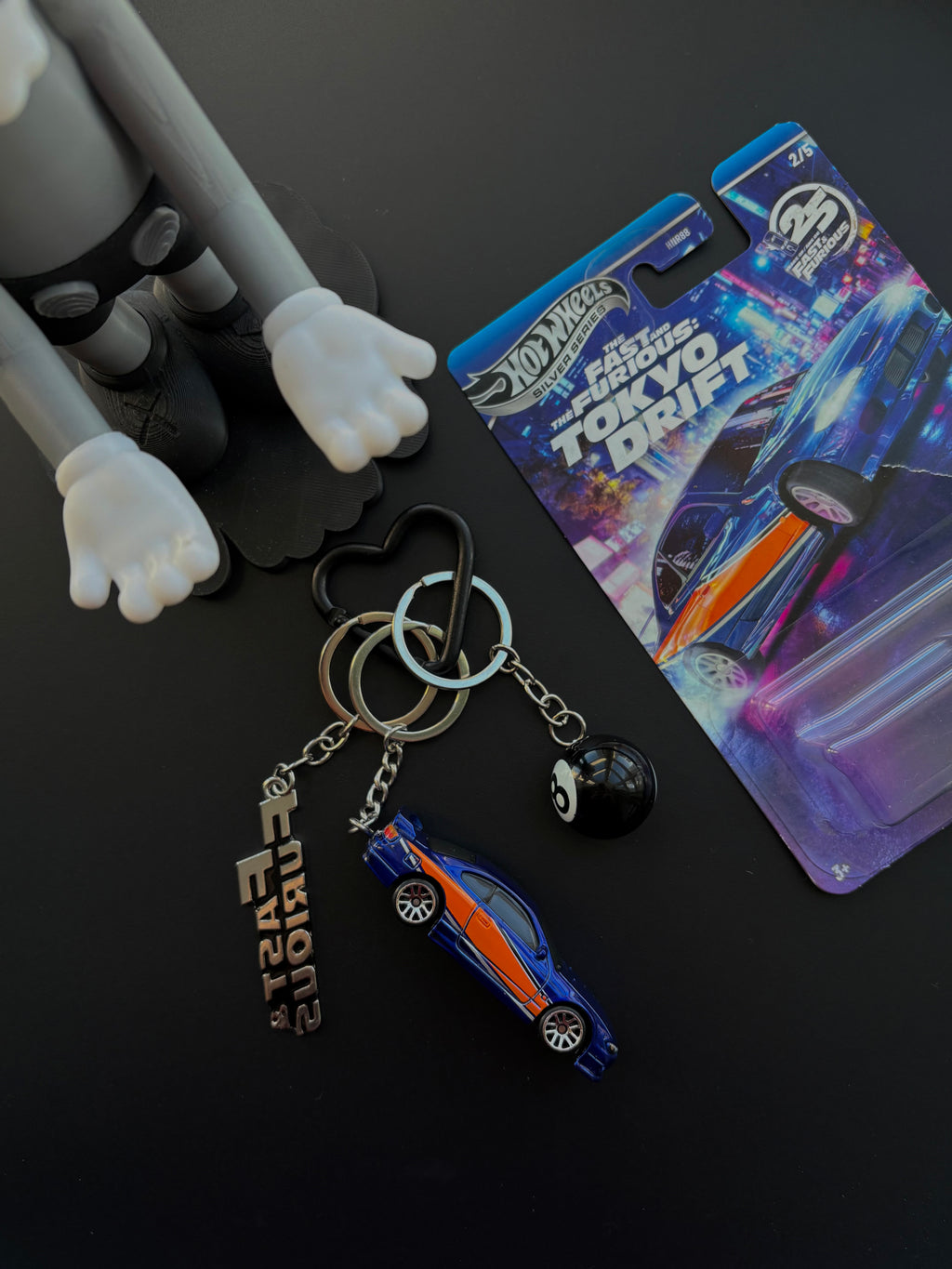 Hot Wheels keychain Nissan Silvia S15