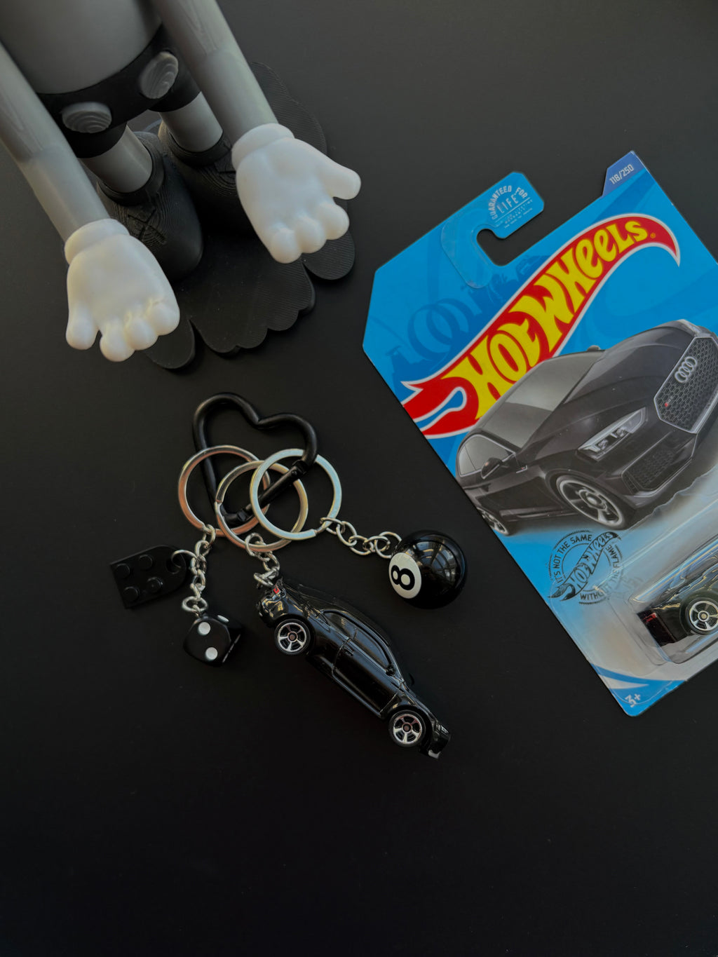 Hot Wheels keychain Audi RS 5 Coupe