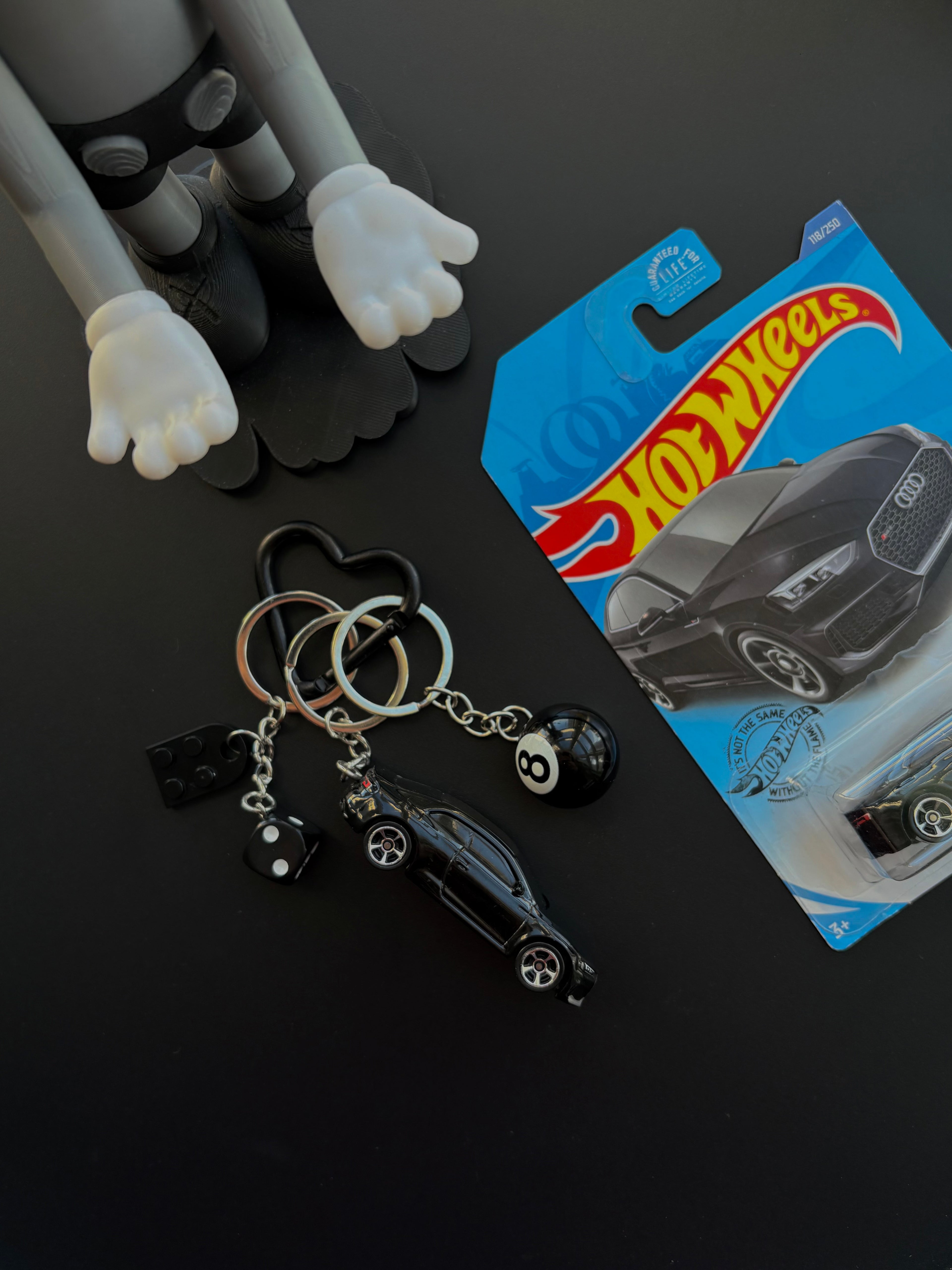 Hot Wheels keychain Audi RS 5 Coupe