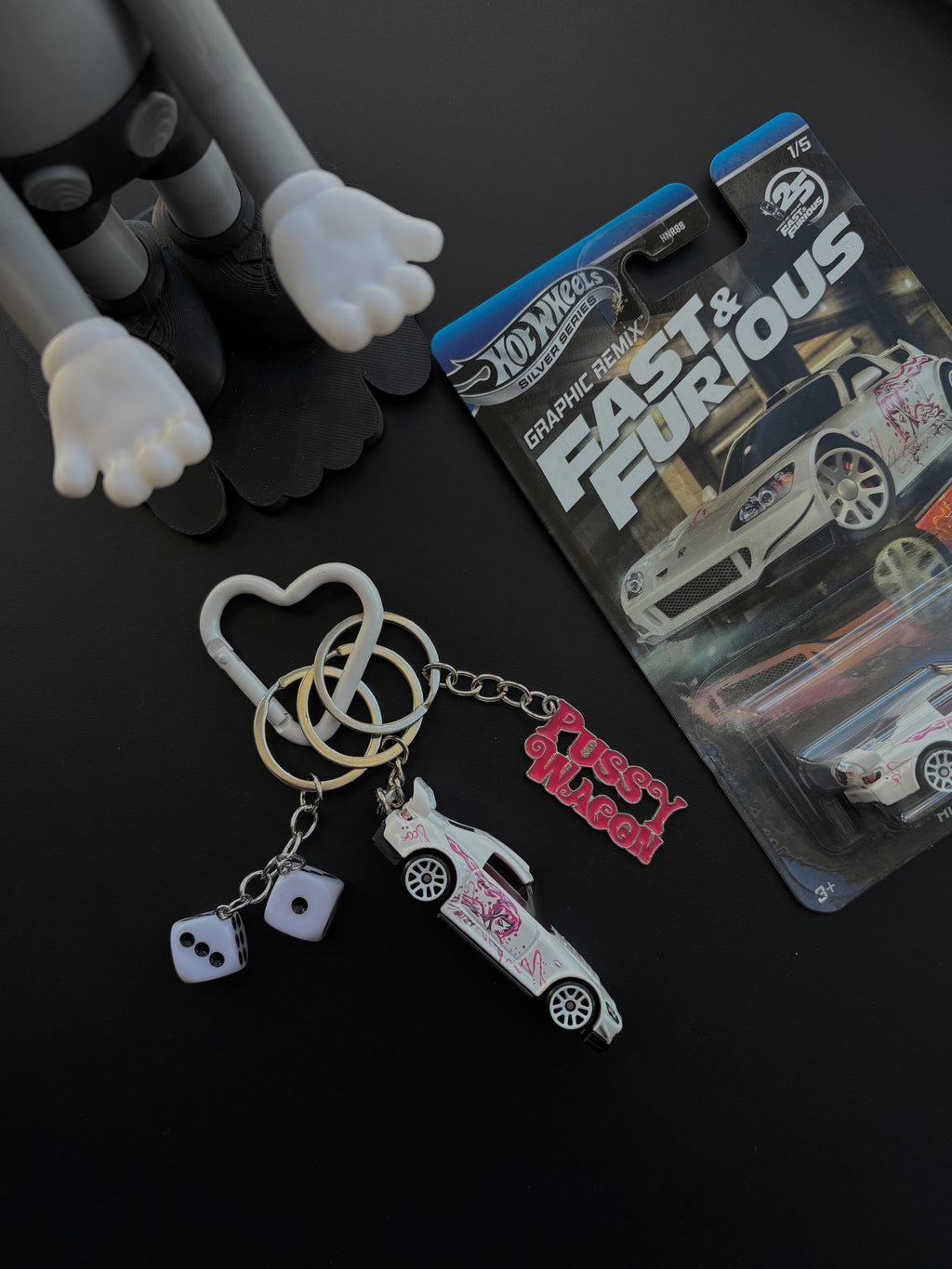 Hot Wheels keychain Honda S2000
