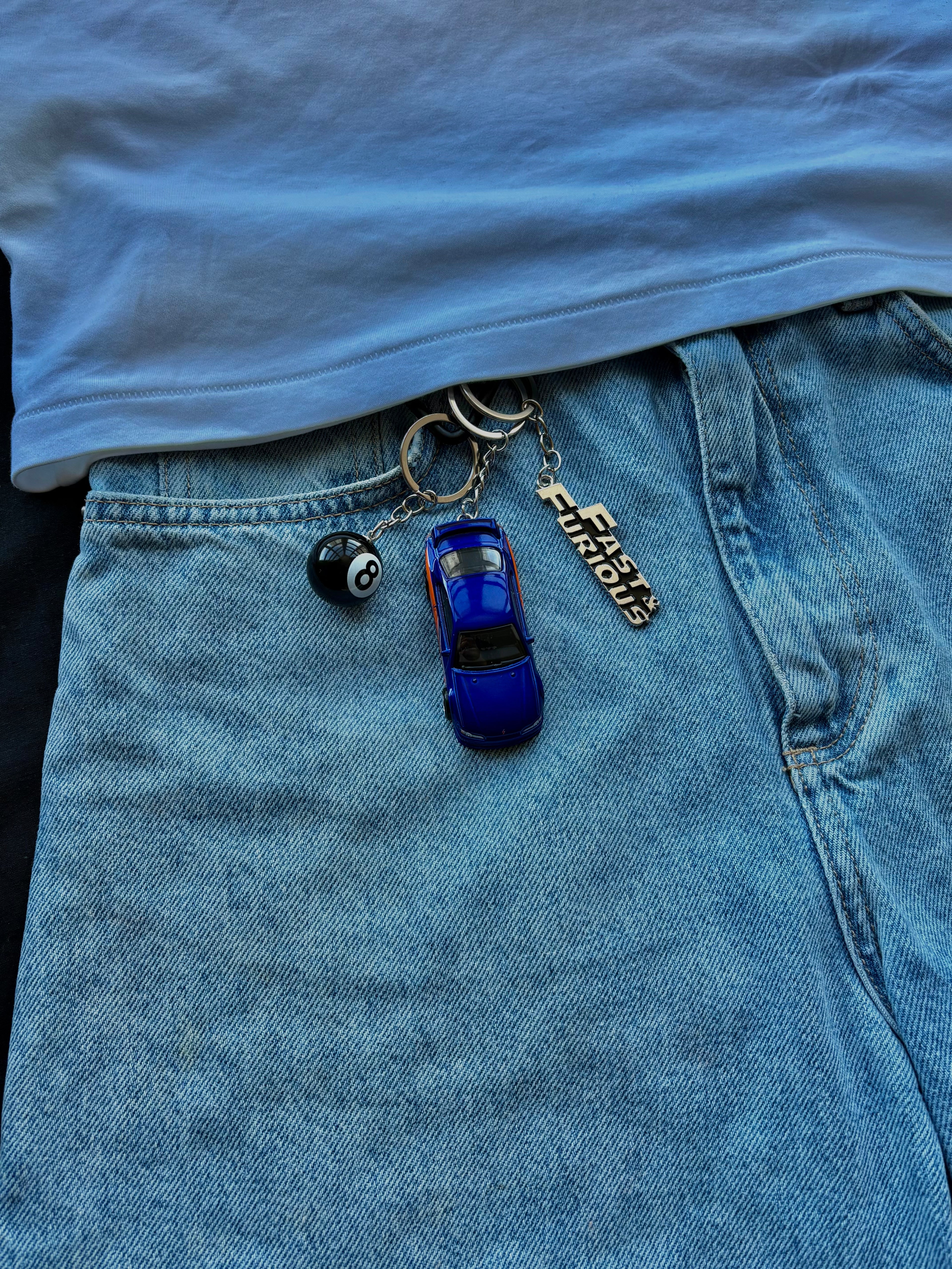 Hot Wheels keychain Nissan Silvia S15