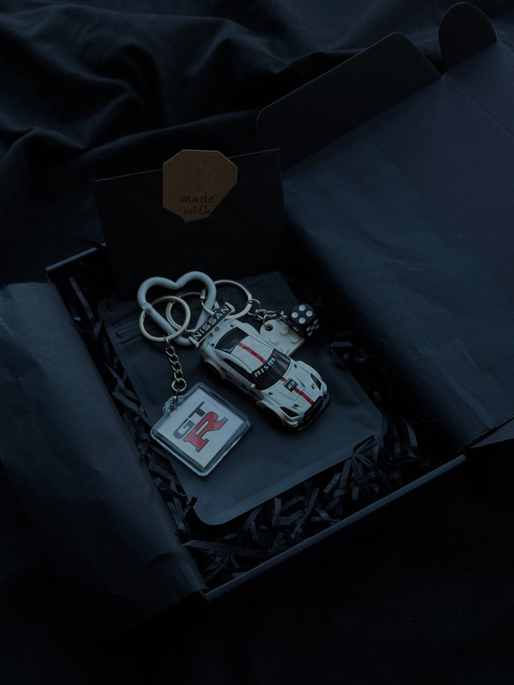 Hot Wheels keychain Nissan GT-R GT3