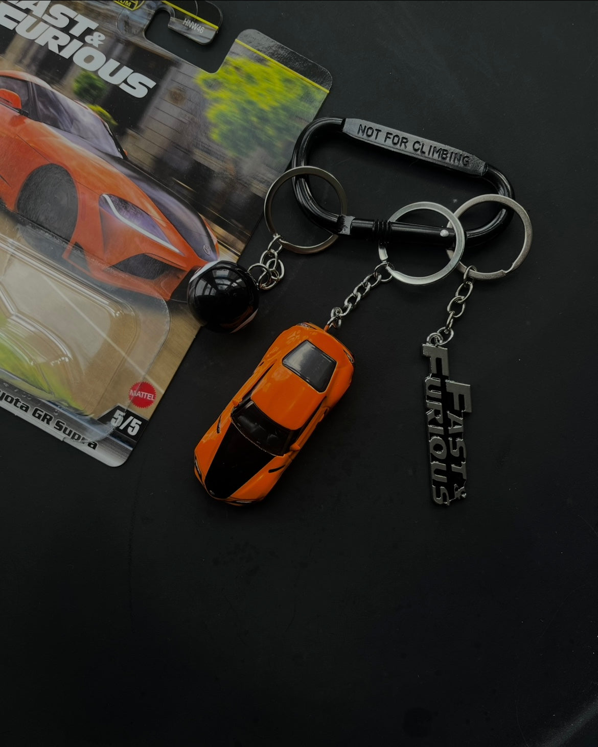 Hot Wheels Premium keychain Toyota GR Supra