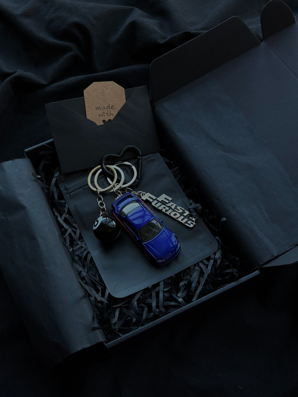 Hot Wheels keychain Nissan Silvia S15