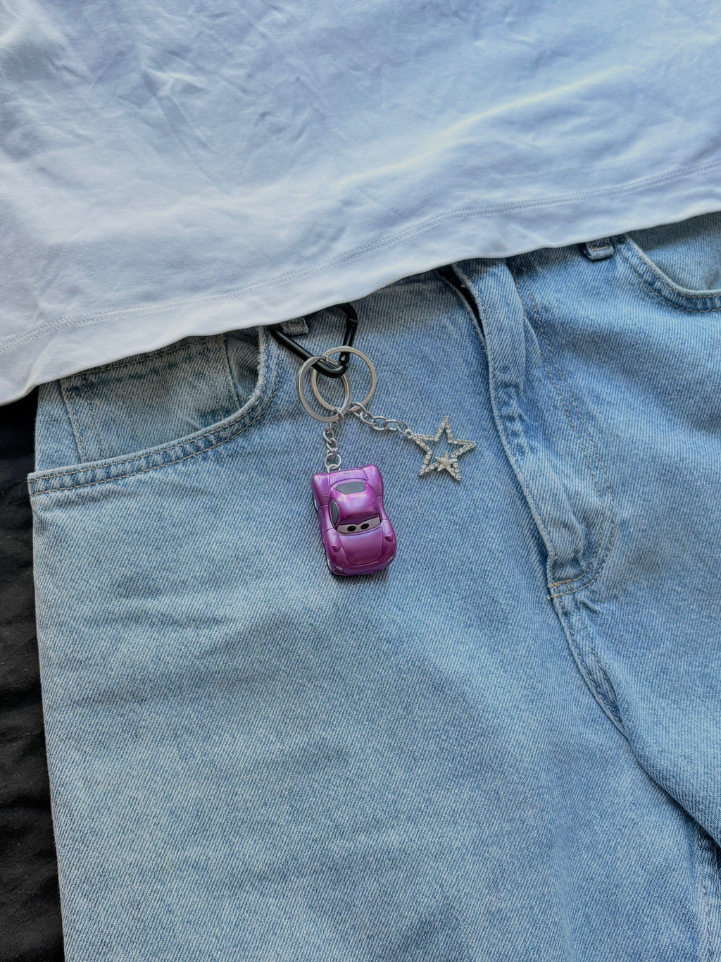 Mini Disney Cars keychains ( McQueen,Mater,Holley )