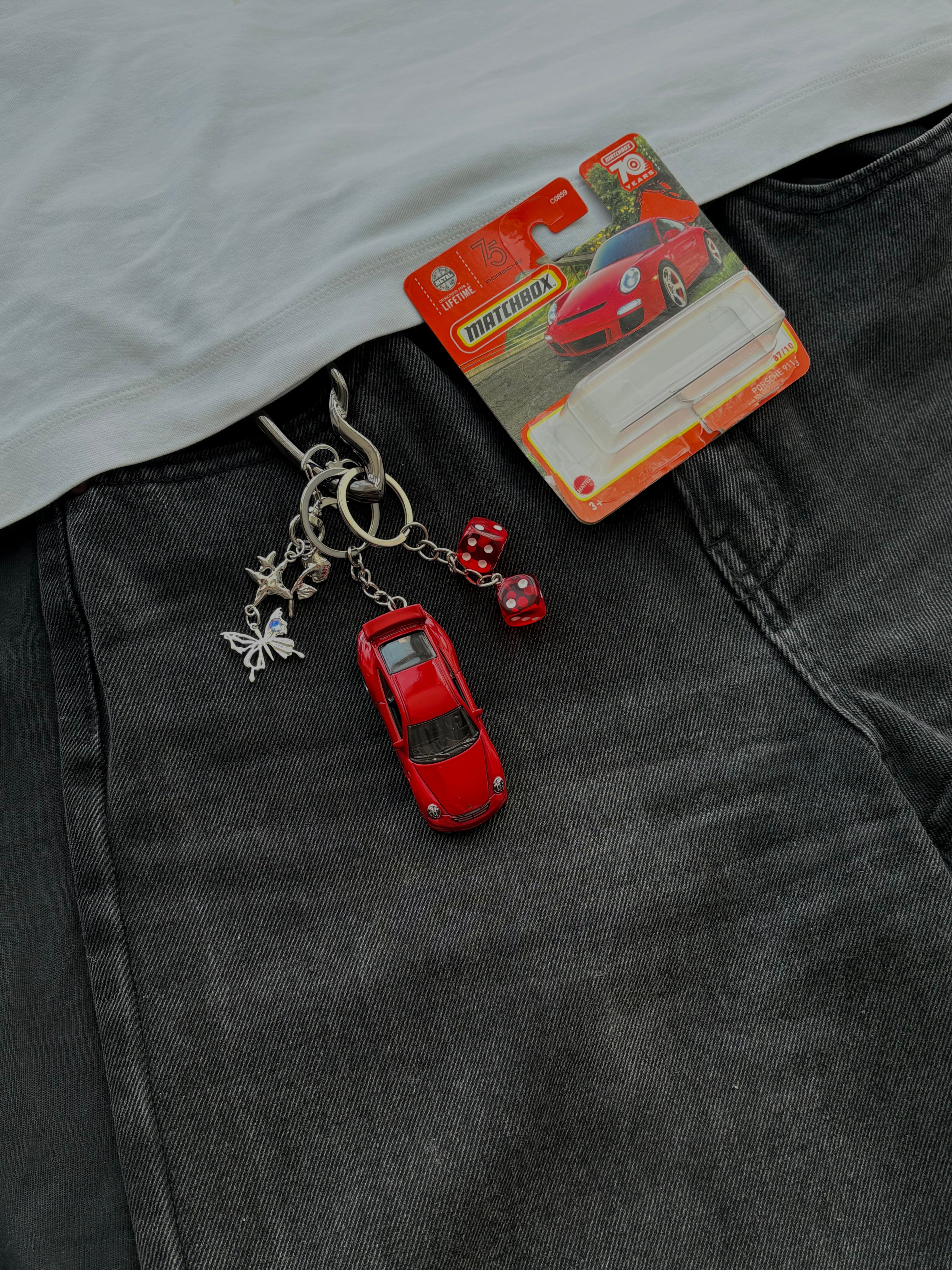 Matchbox keychain Porsche 911 GT3