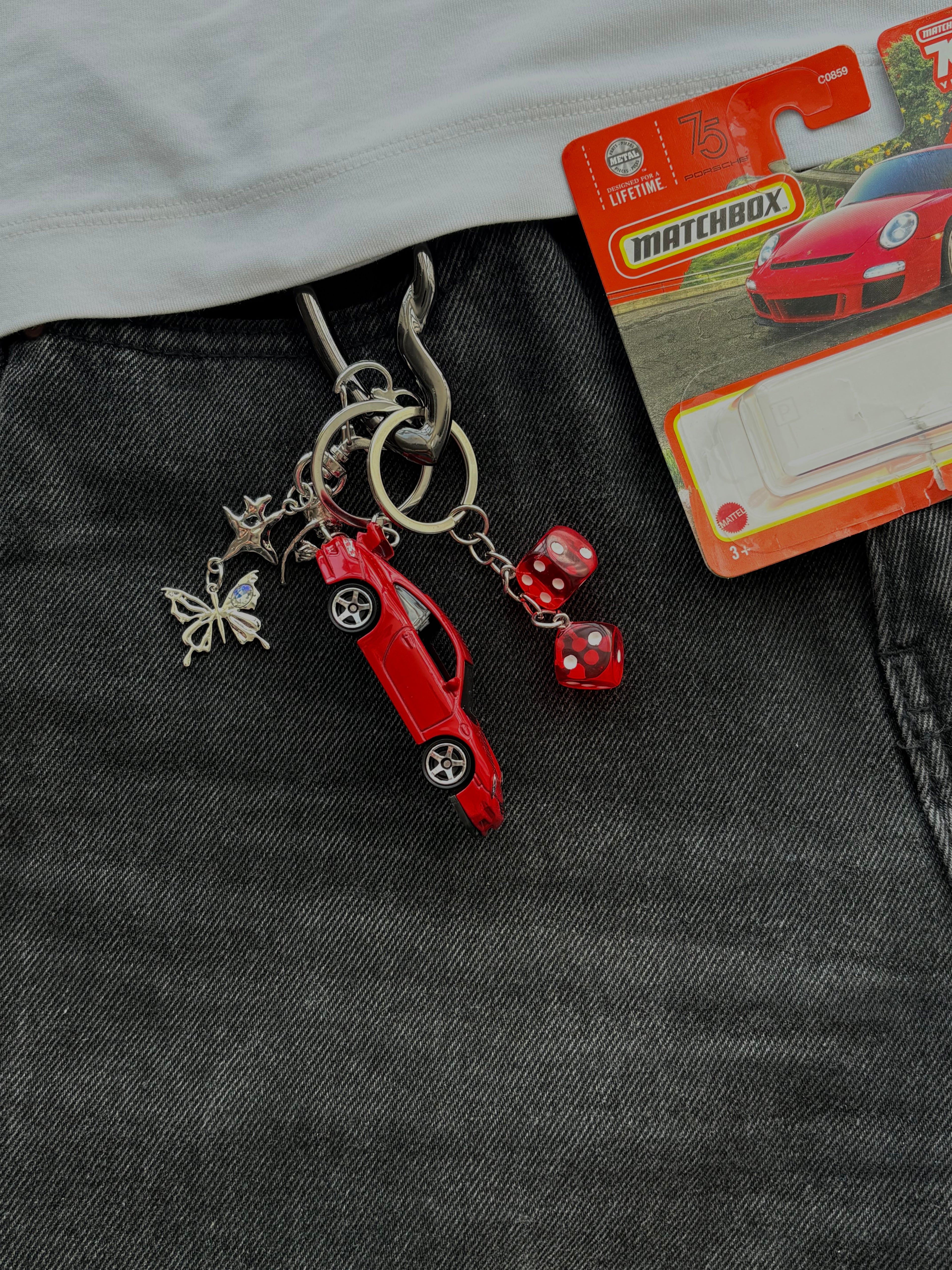 Matchbox keychain Porsche 911 GT3