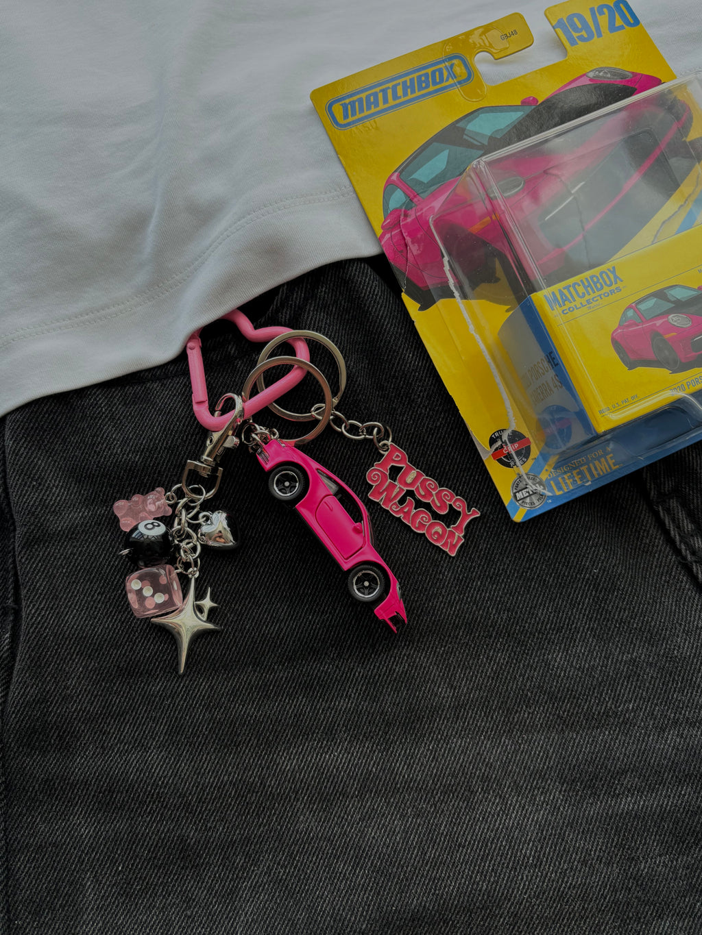 Matchbox keychain Porsche 911 Carrera