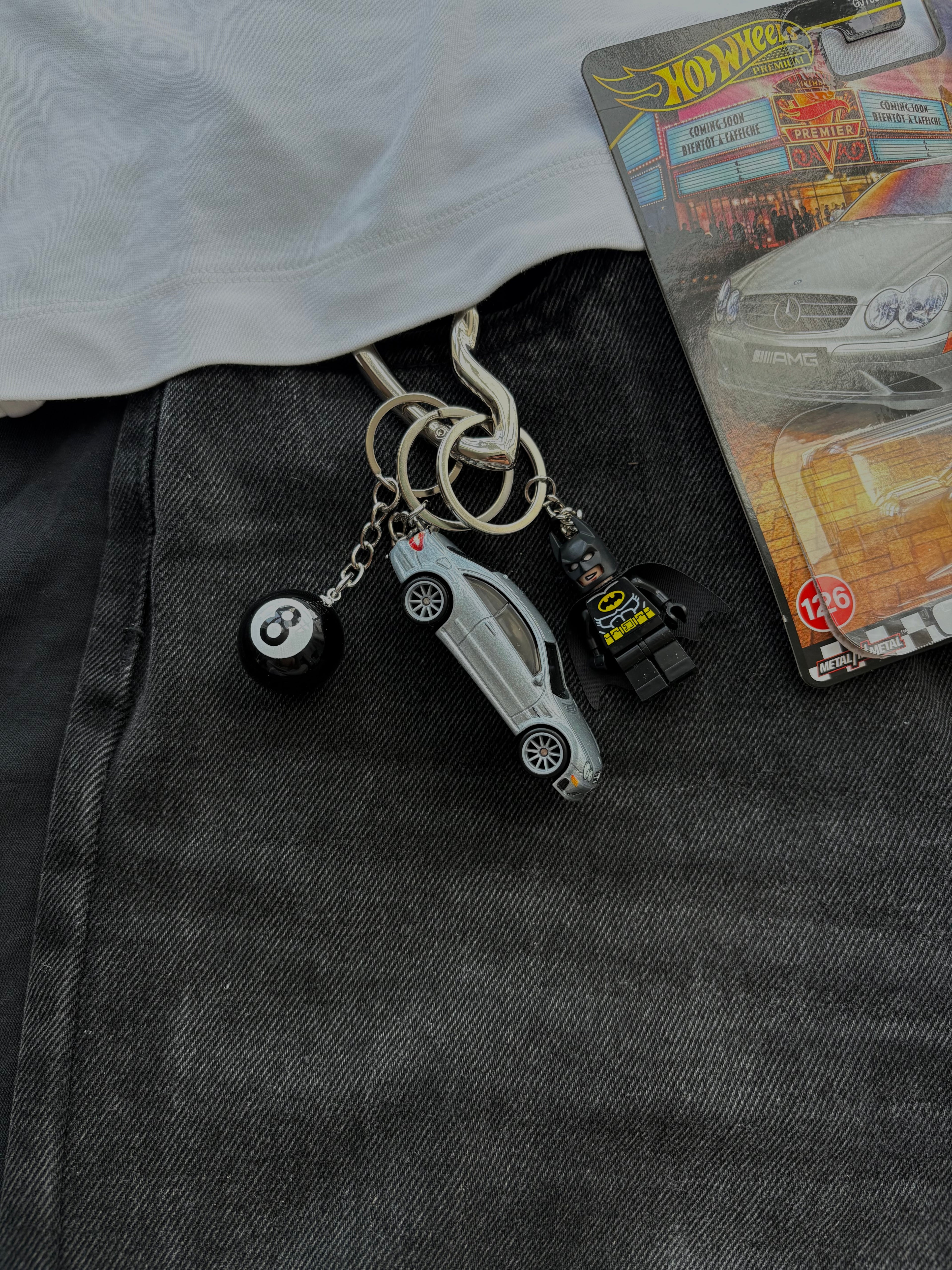 Hot Wheels keychain Mercedes-Benz CLK 63 AMG