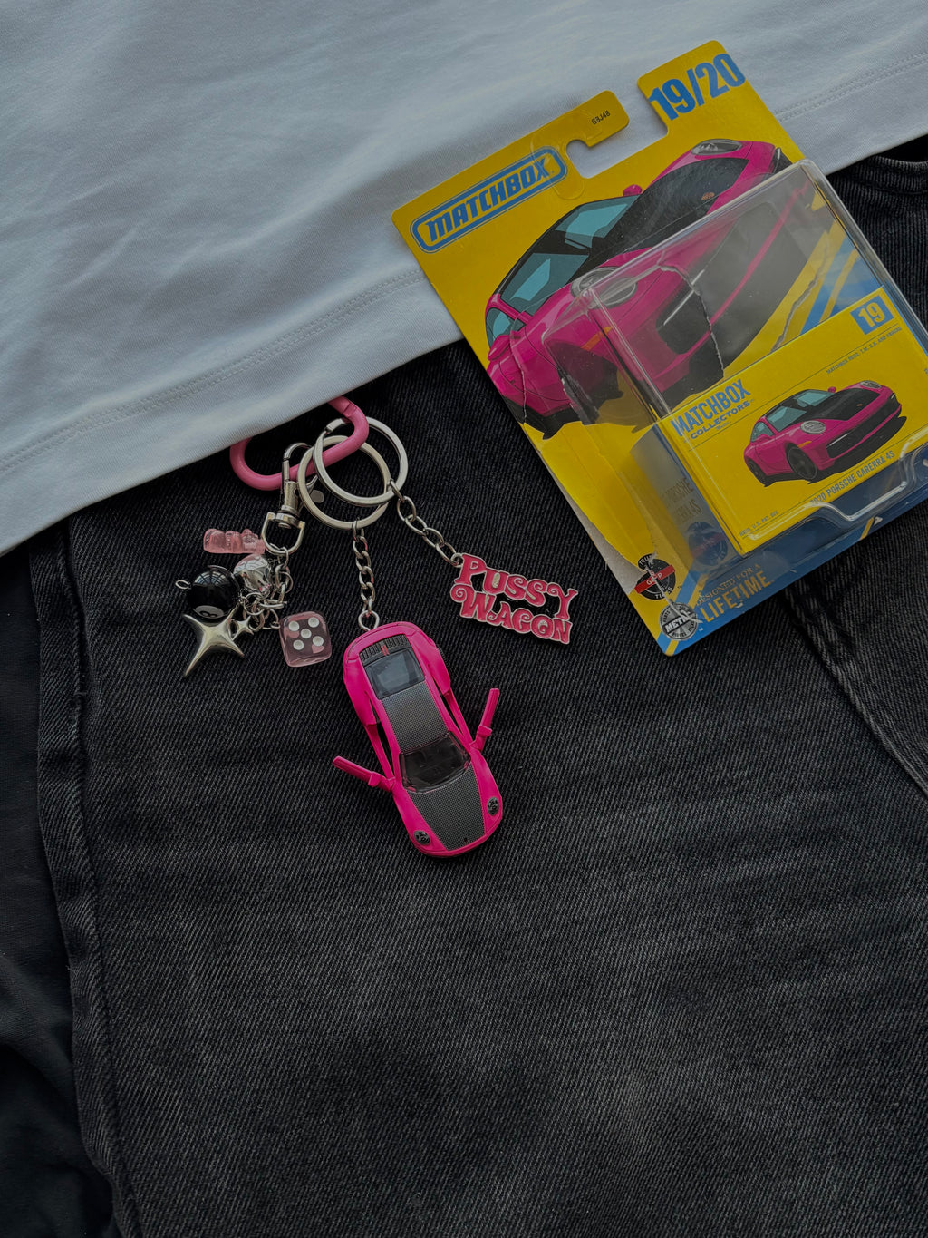 Matchbox keychain Porsche 911 Carrera