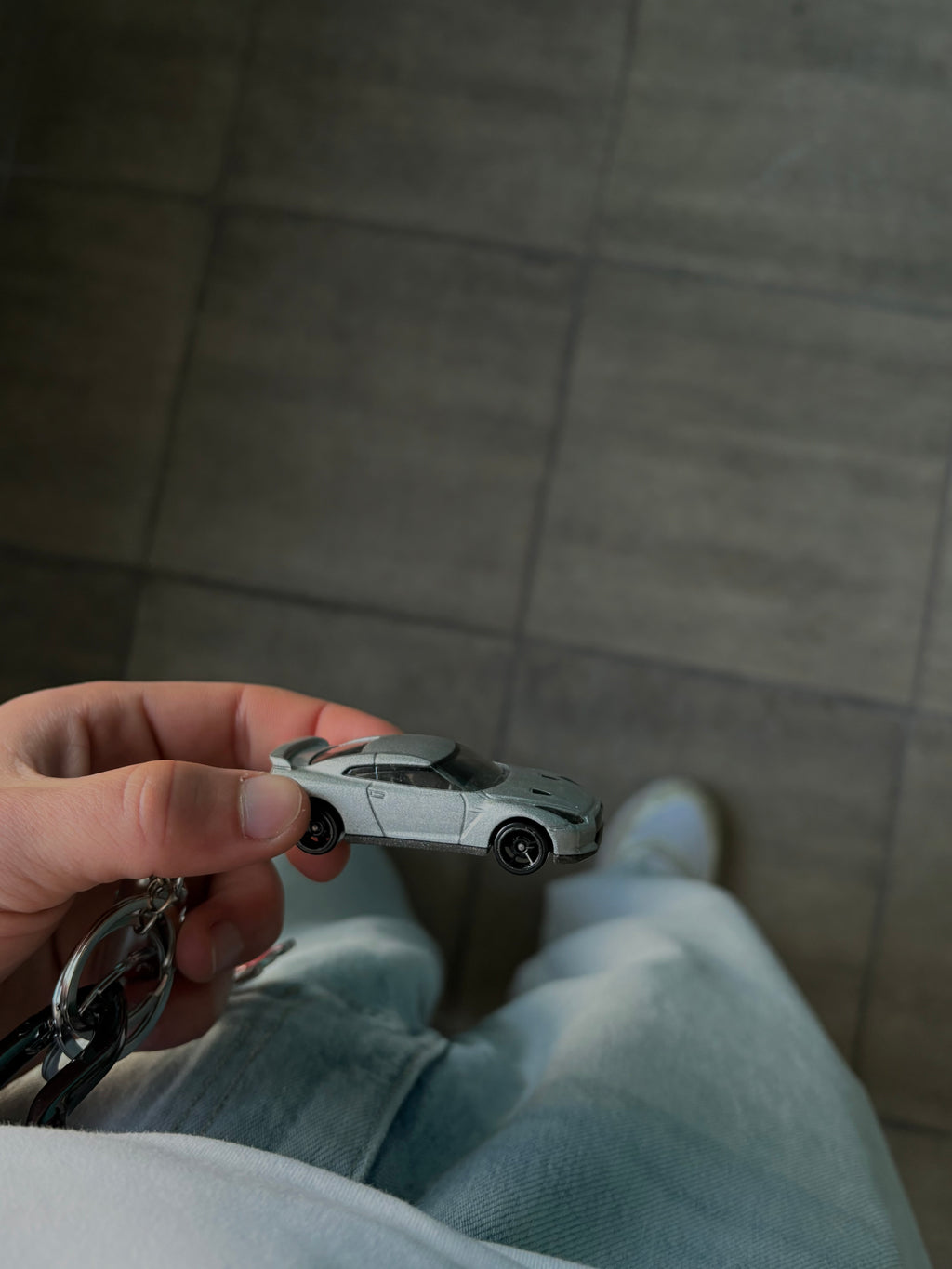Hot Wheels keychain Nissan GT-R R35