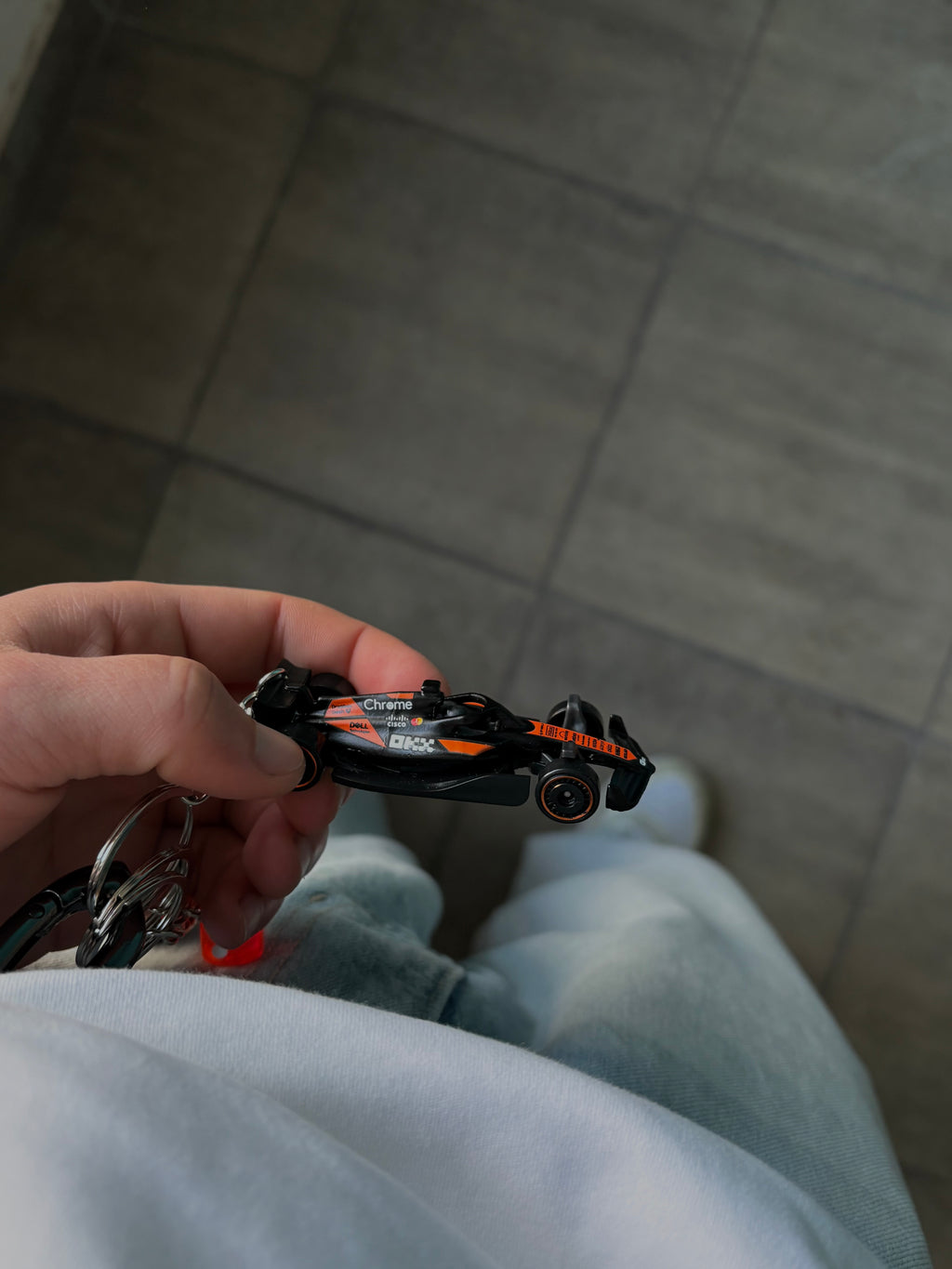 Hot Wheels keychain Formula 1 McLaren
