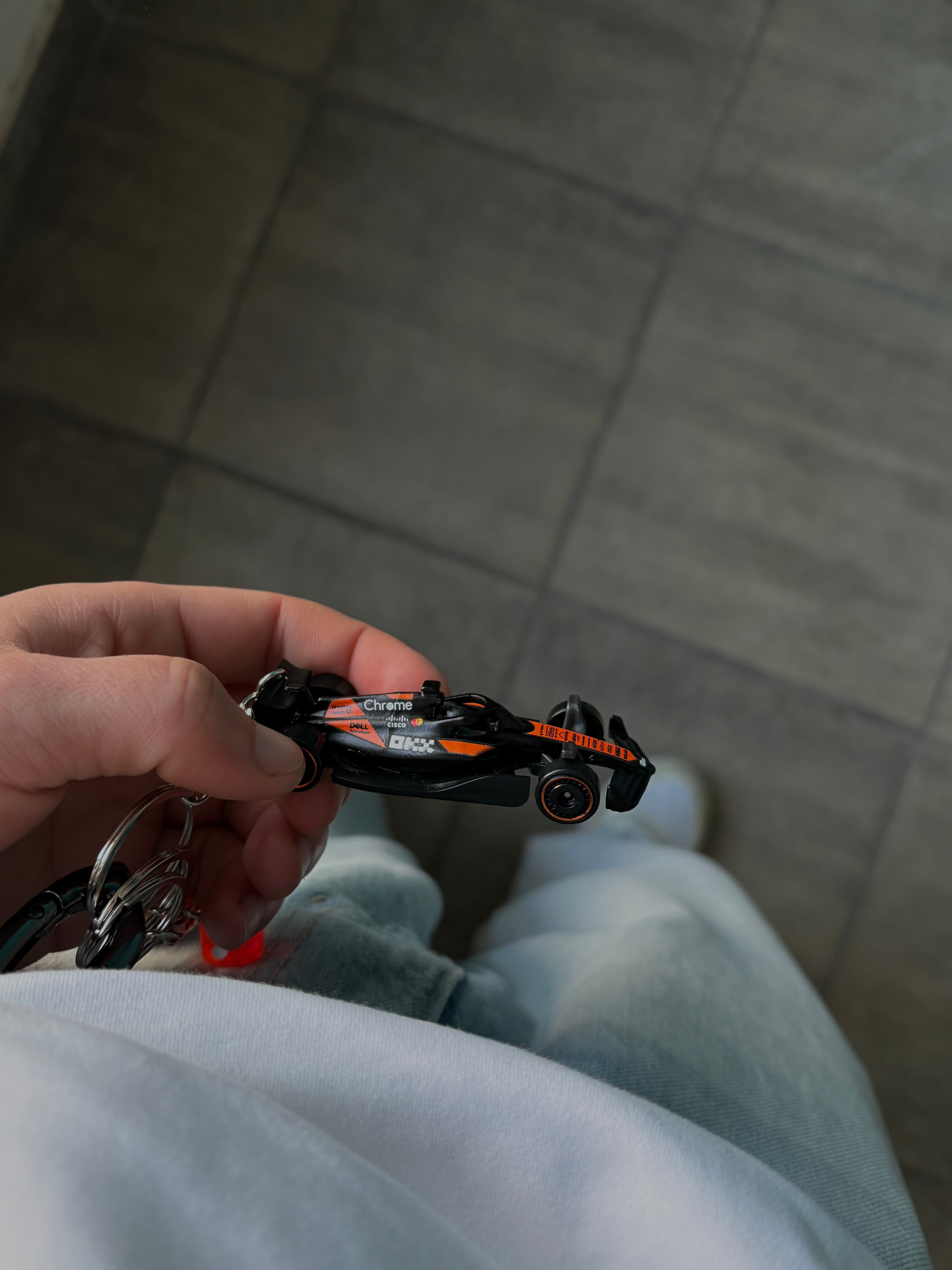 Hot Wheels keychain Formula 1 McLaren