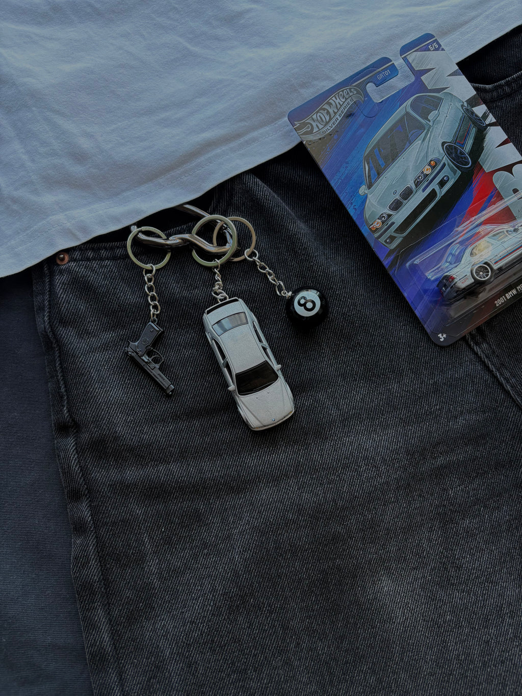 Hot Wheels  keychain BMW M5 E39