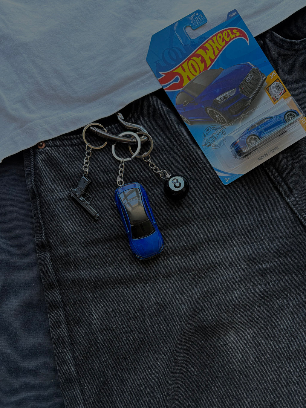 Hot Wheels keychain Audi RS 5 Coupe