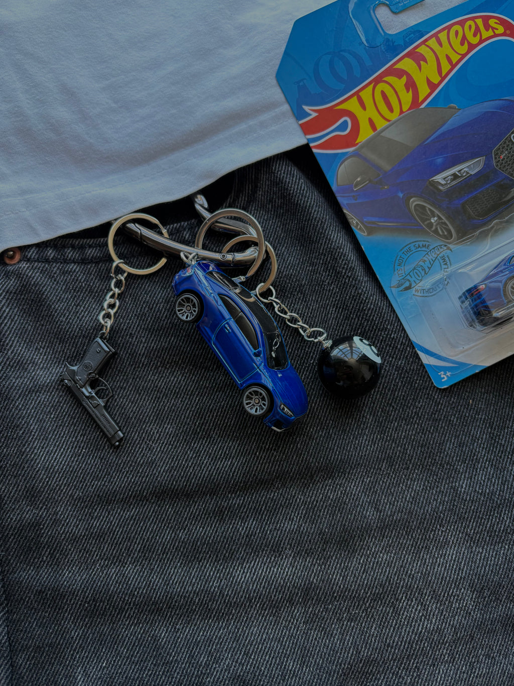 Hot Wheels keychain Audi RS 5 Coupe