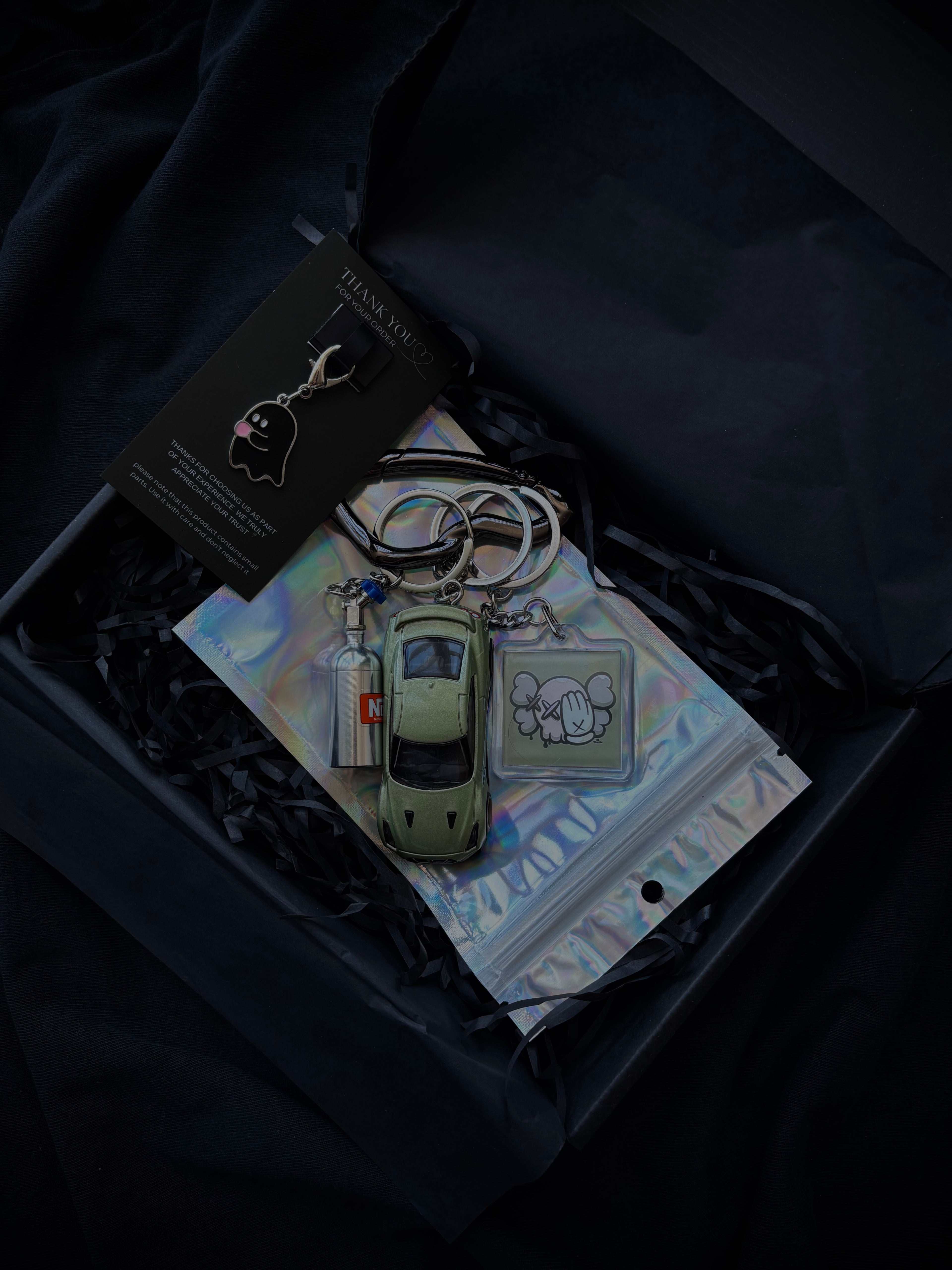 Hot Wheels keychain Nissan GT-R (R35)