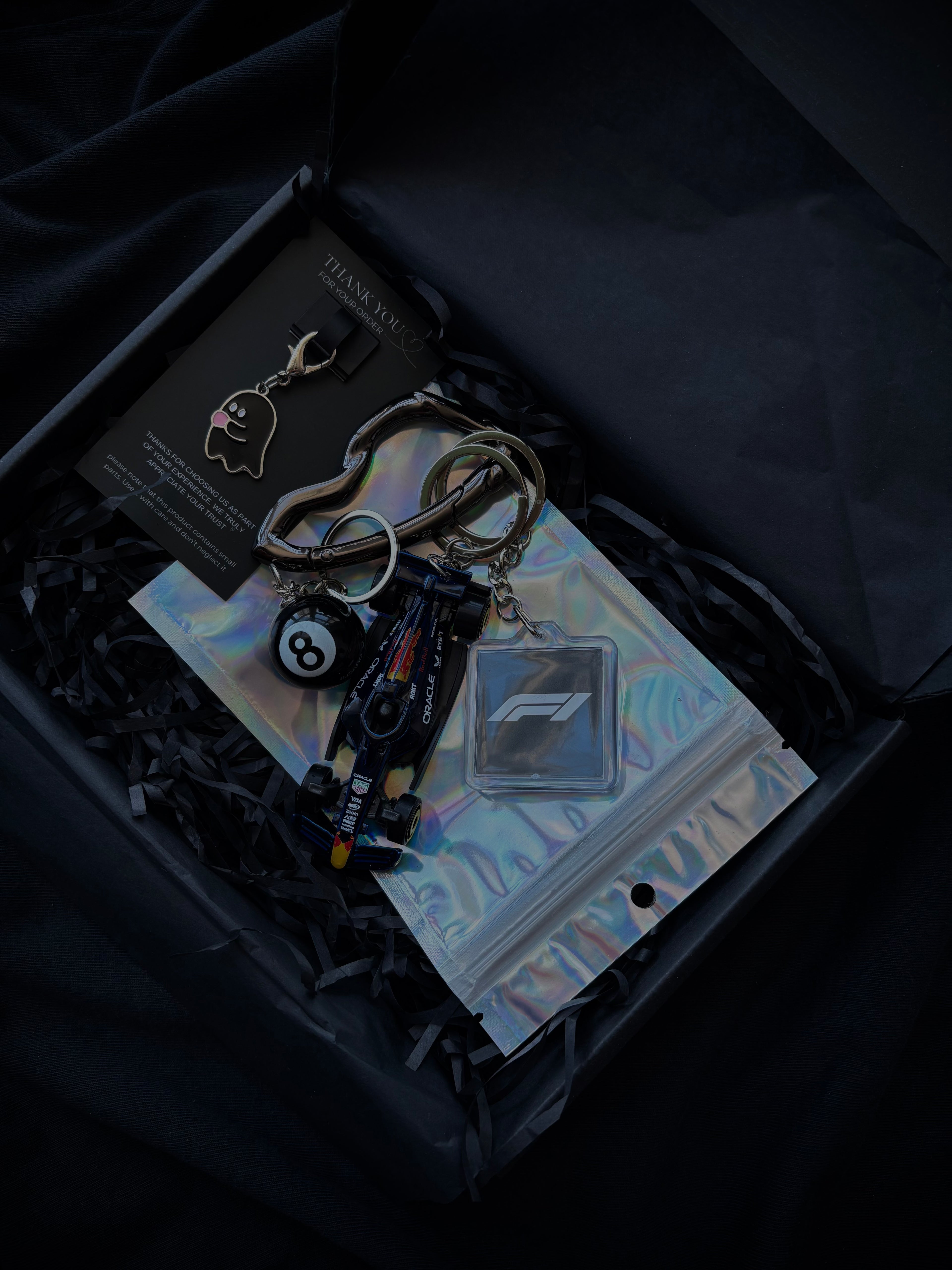 Hot Wheels keychain Formula 1 Red Bull