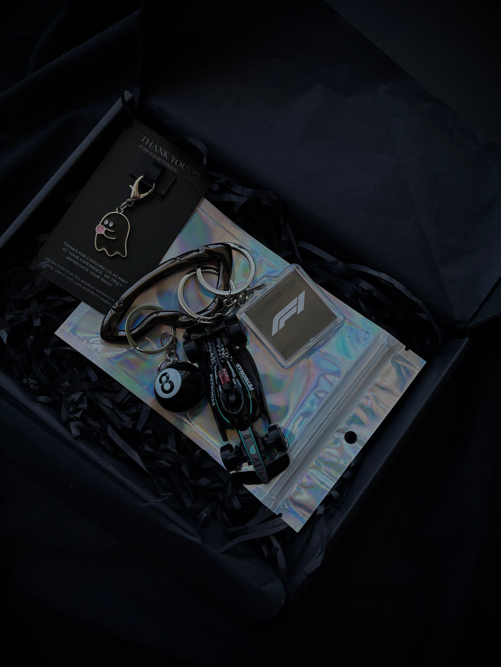 Hot Wheels keychain Formula 1 Mercedes-AMG