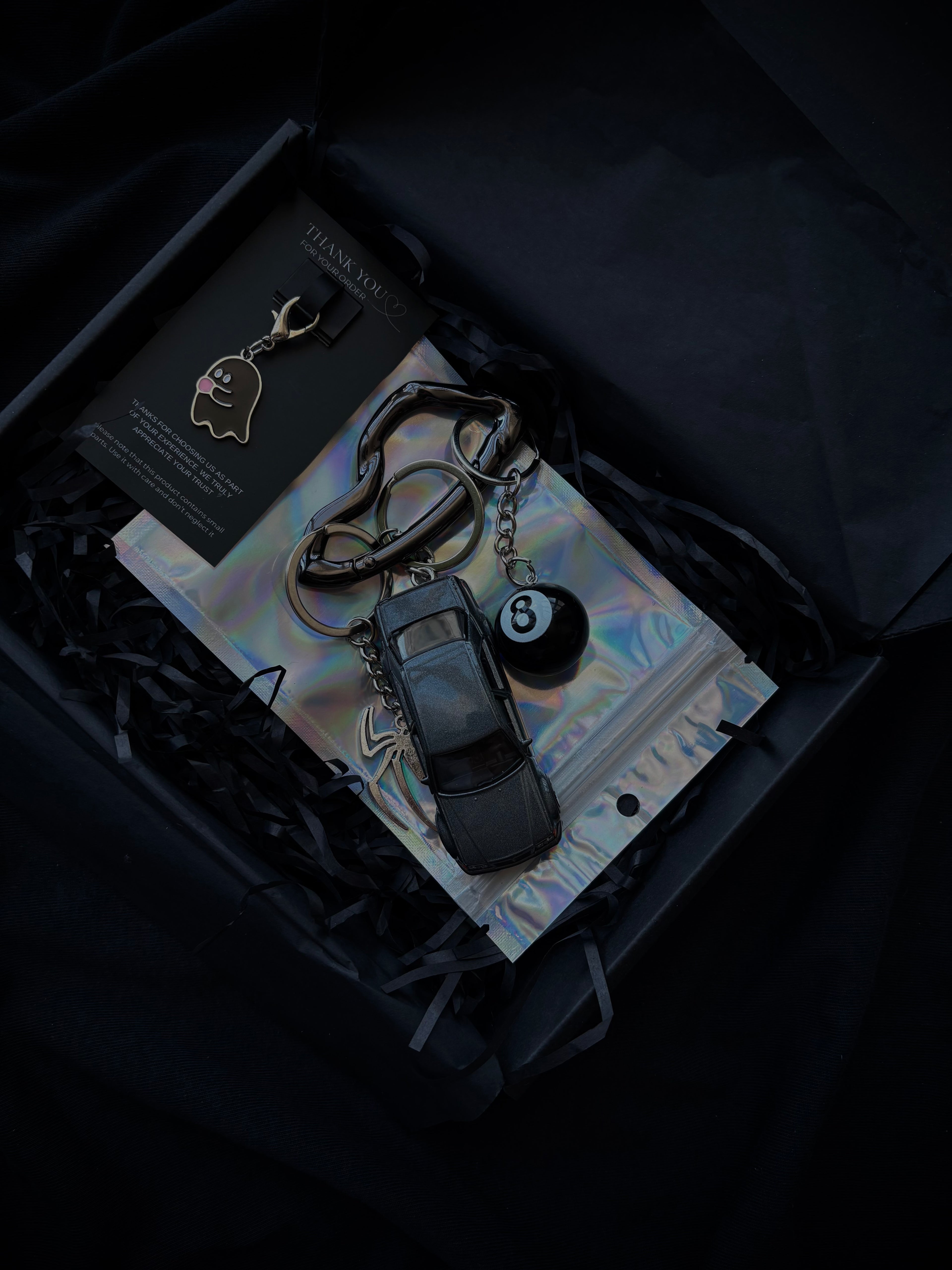 Hot Wheels keychain Mercedes-Benz 500 E