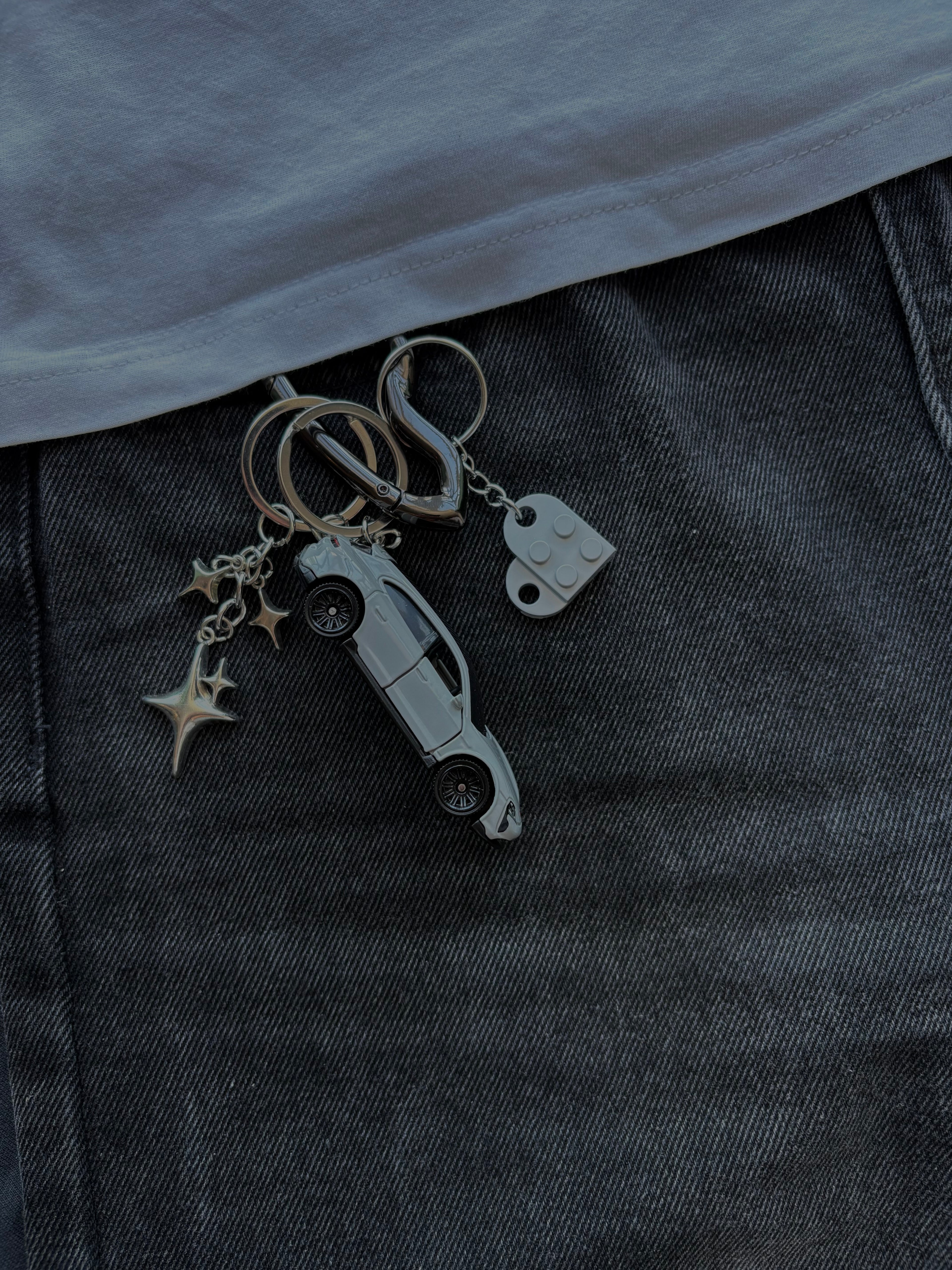 Matchbox keychain Porsche Taycan GTS