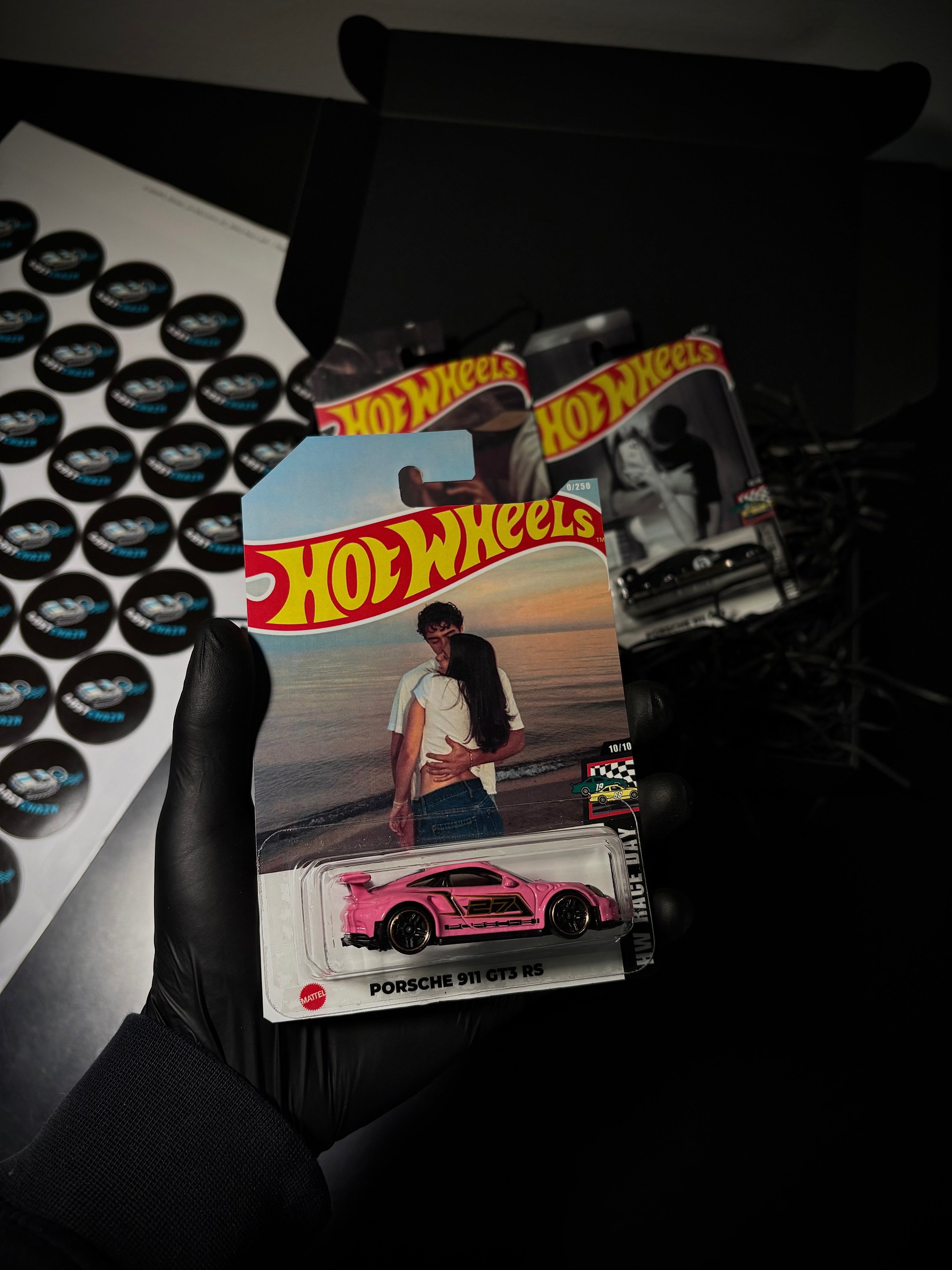 Custom hot wheels package