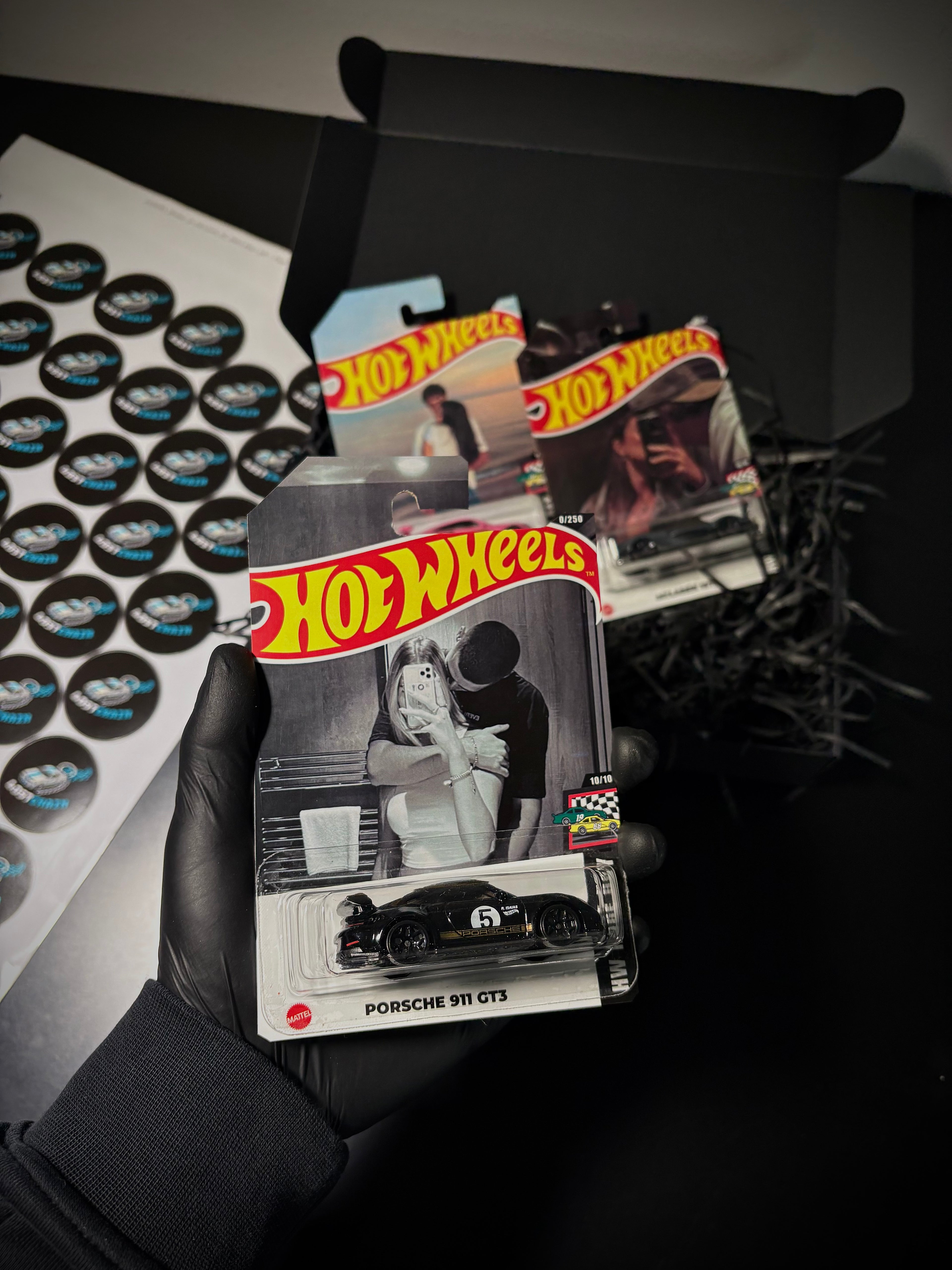Custom hot wheels package